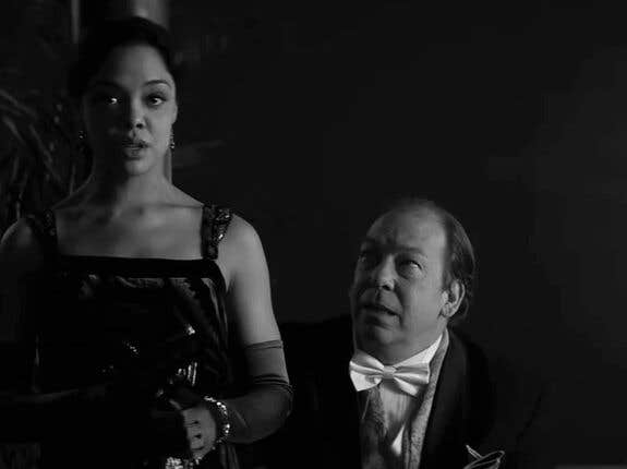 Irene (Tessa Thompson) and Hugh (Bill Camp)