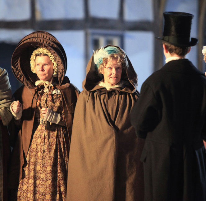 Historic Lacock Is Transformed For Filming Of BBC Period Drama Cranford