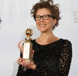 Actress Annette Bening poses with her aw