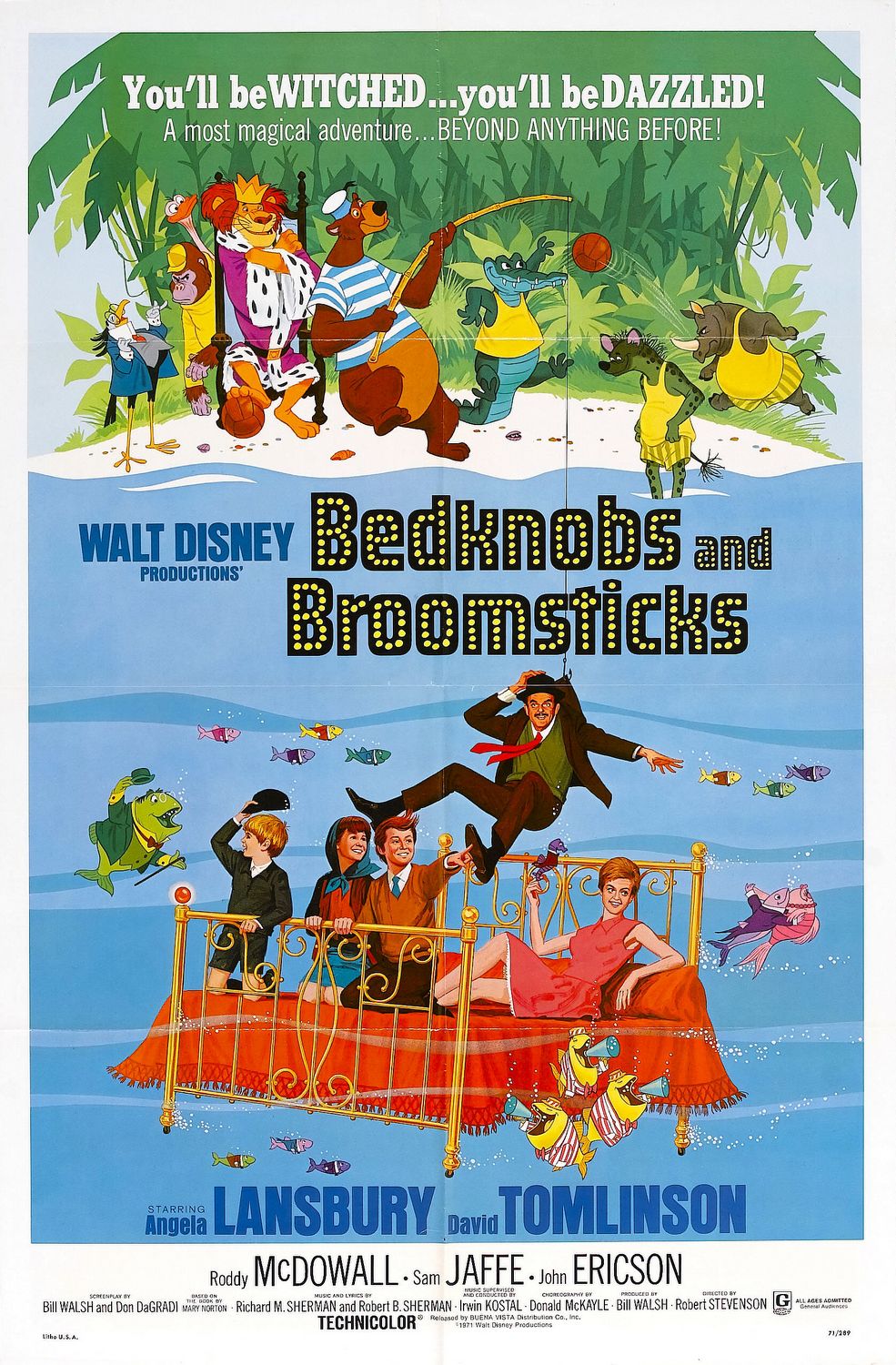 Bedknobs And Broomsticks Golden Globes