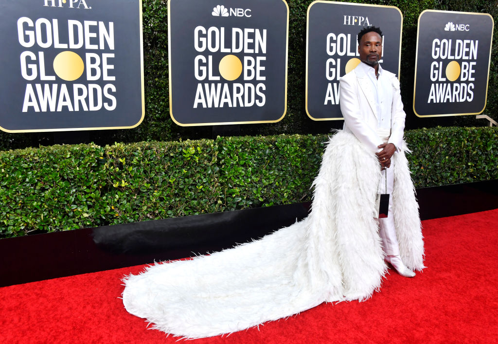 On the Red Carpet Billy Porter Golden Globes