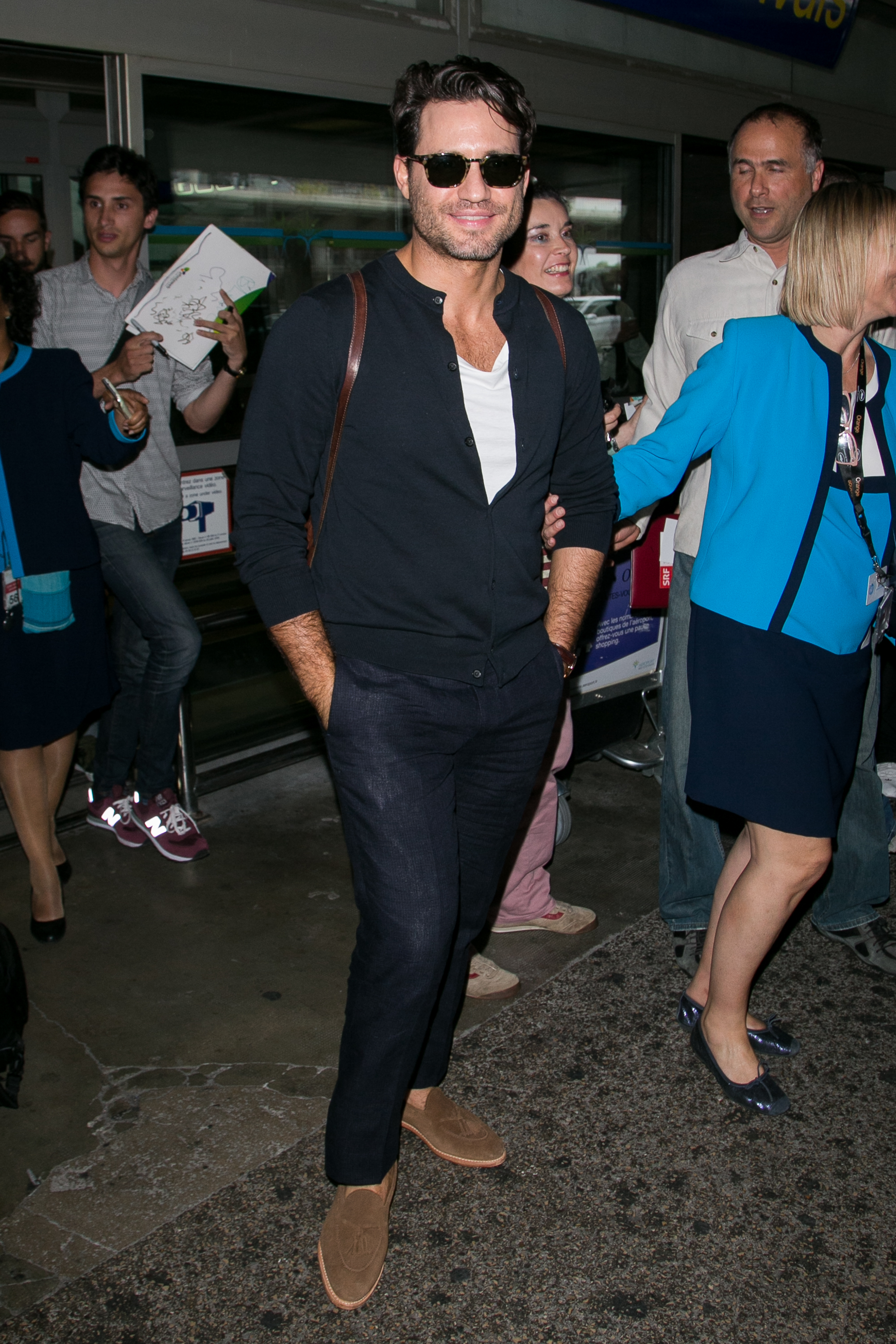 Celebrity Sightings At Nice Airport - May 14, 2016 - The 69th Annual Cannes Film Festival