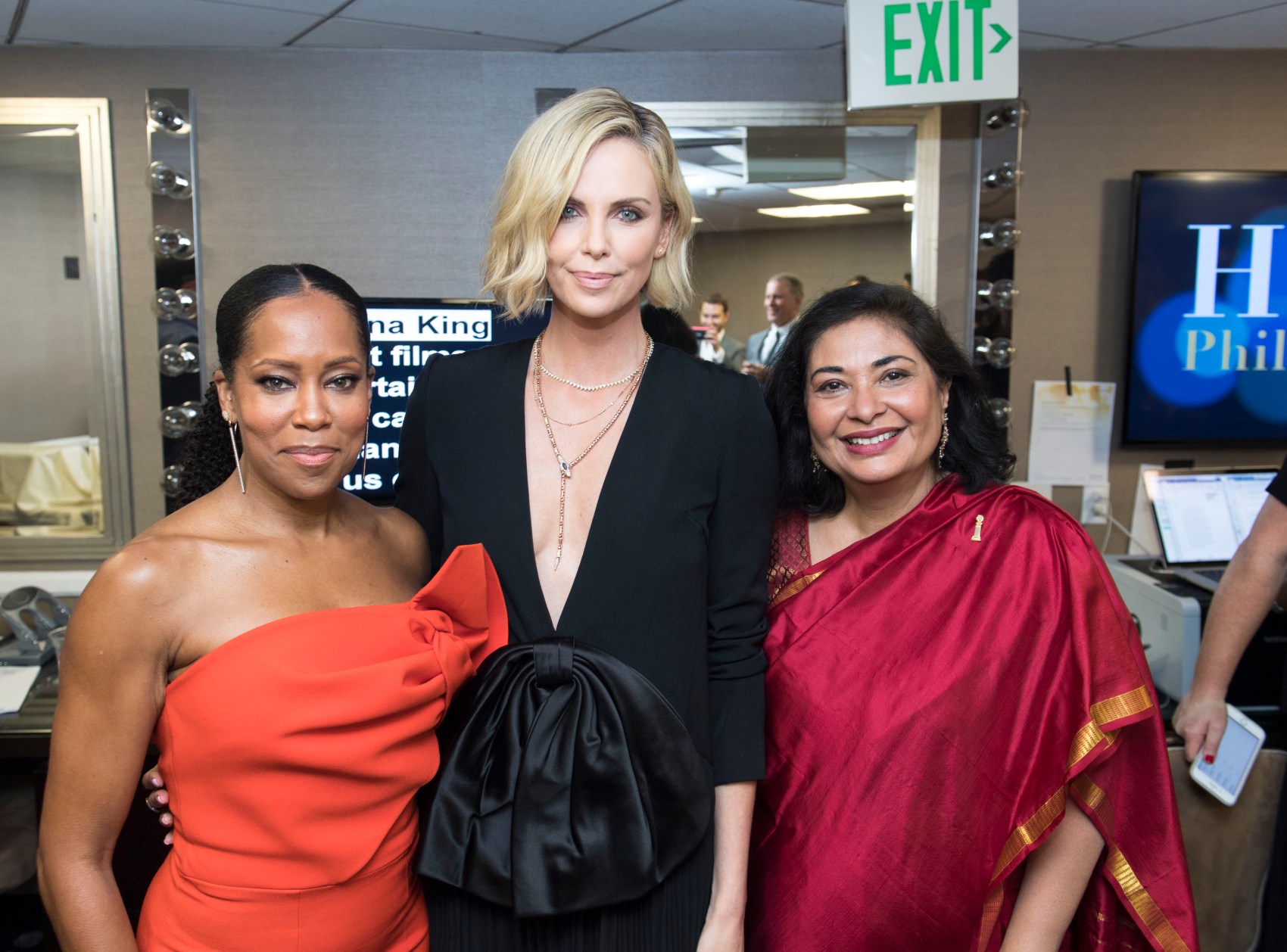 Backstage at the Hollywood Foreign Press Association 2018 Grants Banquet