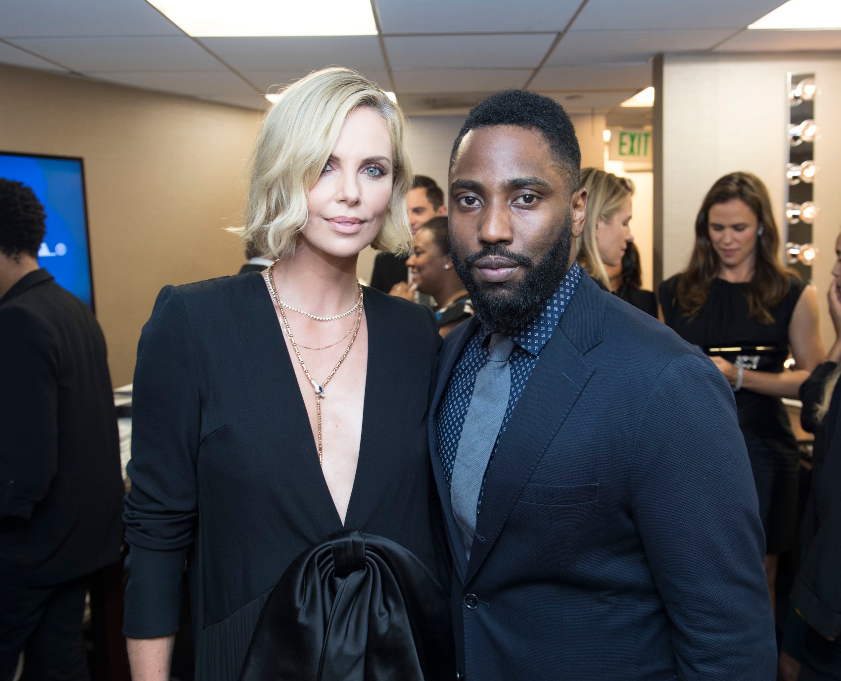 Backstage at the Hollywood Foreign Press Association 2018 Grants Banquet