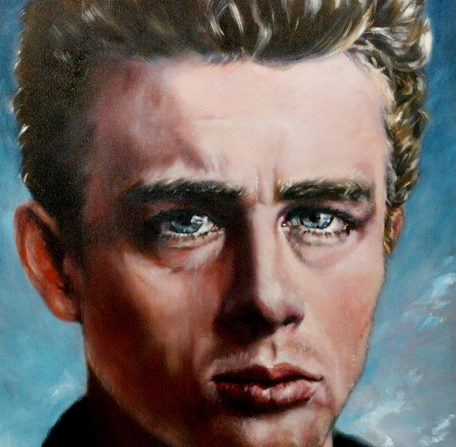 Paintings of "Hollywood Legends"