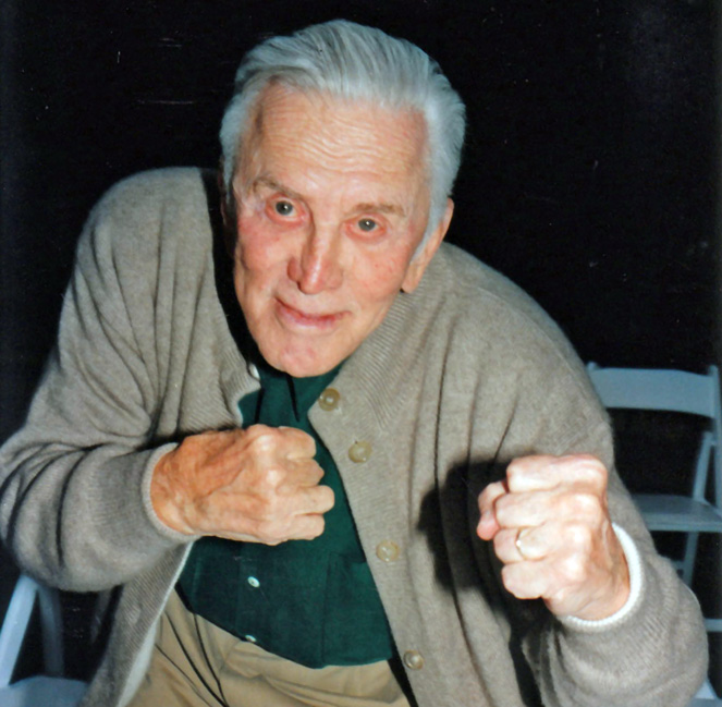 KIRK DOUGLAS. Diamonds. December 7, 2000