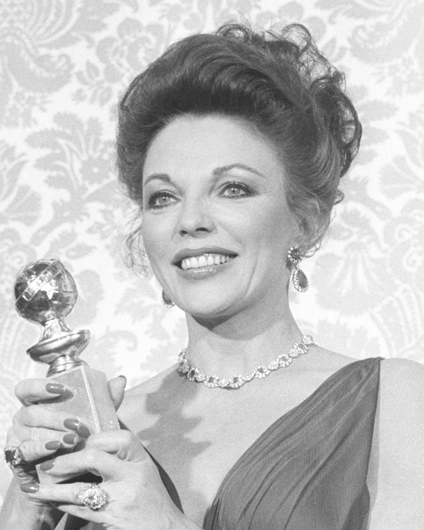 Joan Collins - Golden Globes