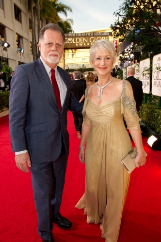 Taylor Hackford and Helen Mirren