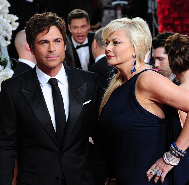 Actor Rob Lowe and his wife Sheryl Berko