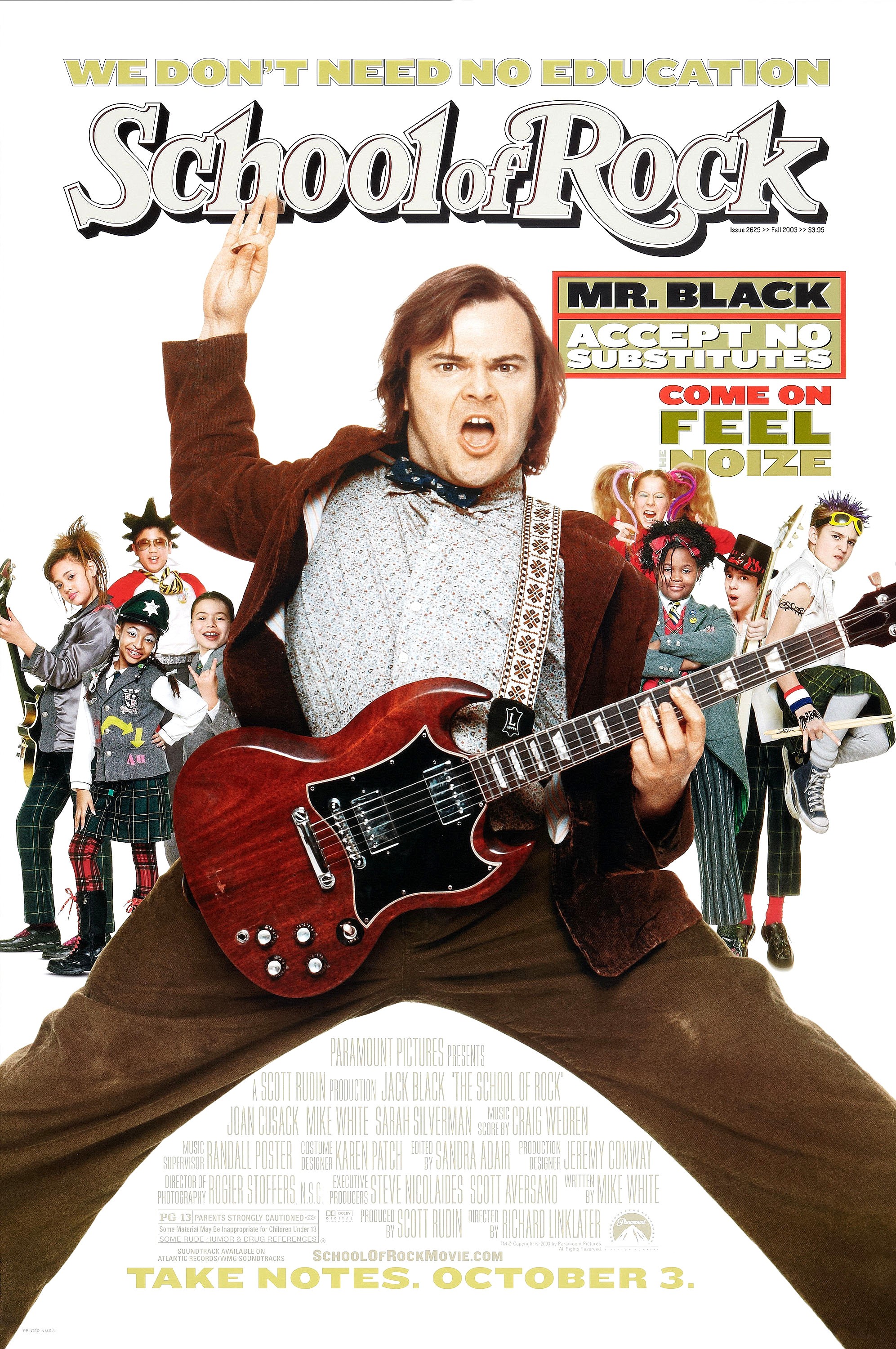 School of Rock, The - Golden Globes