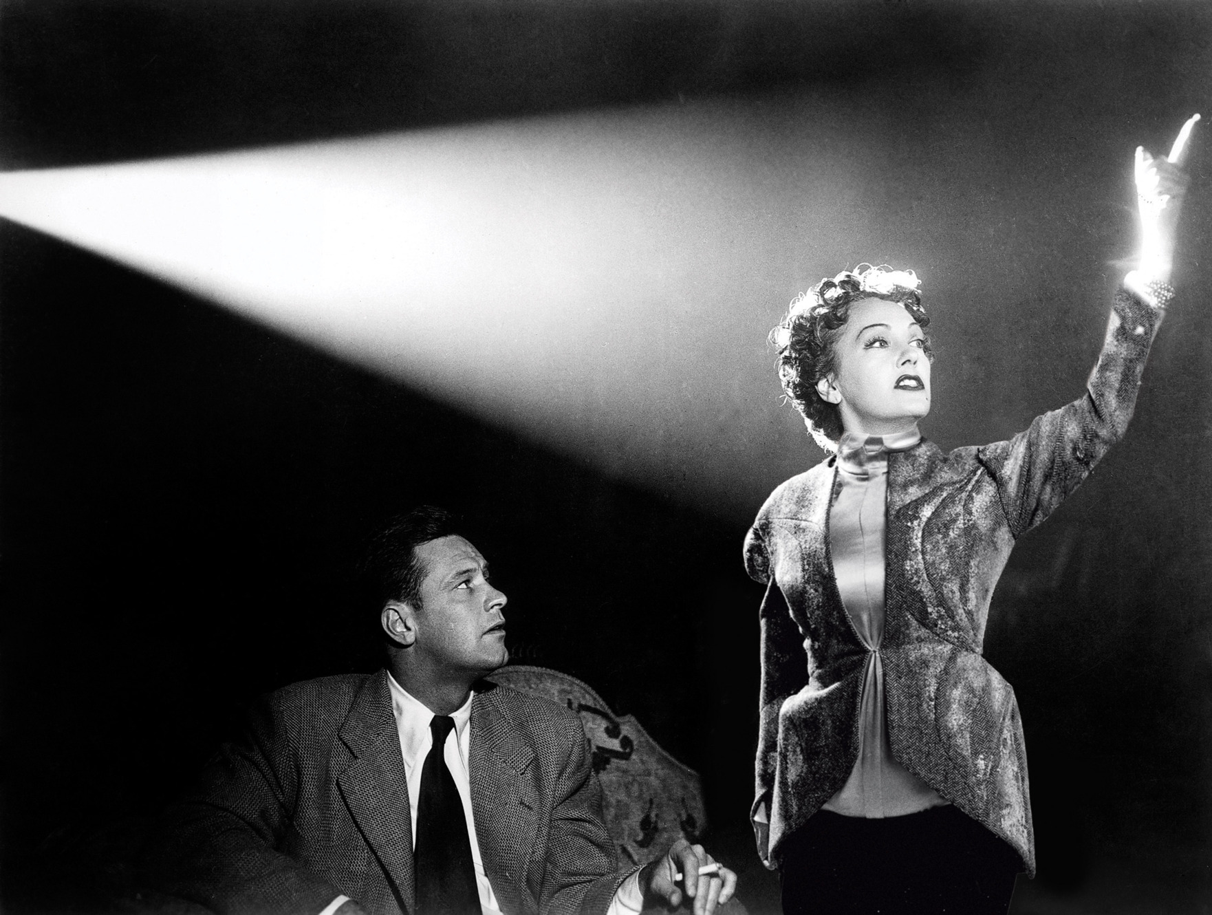 A scene from "Sunset Boulevard.", 1950