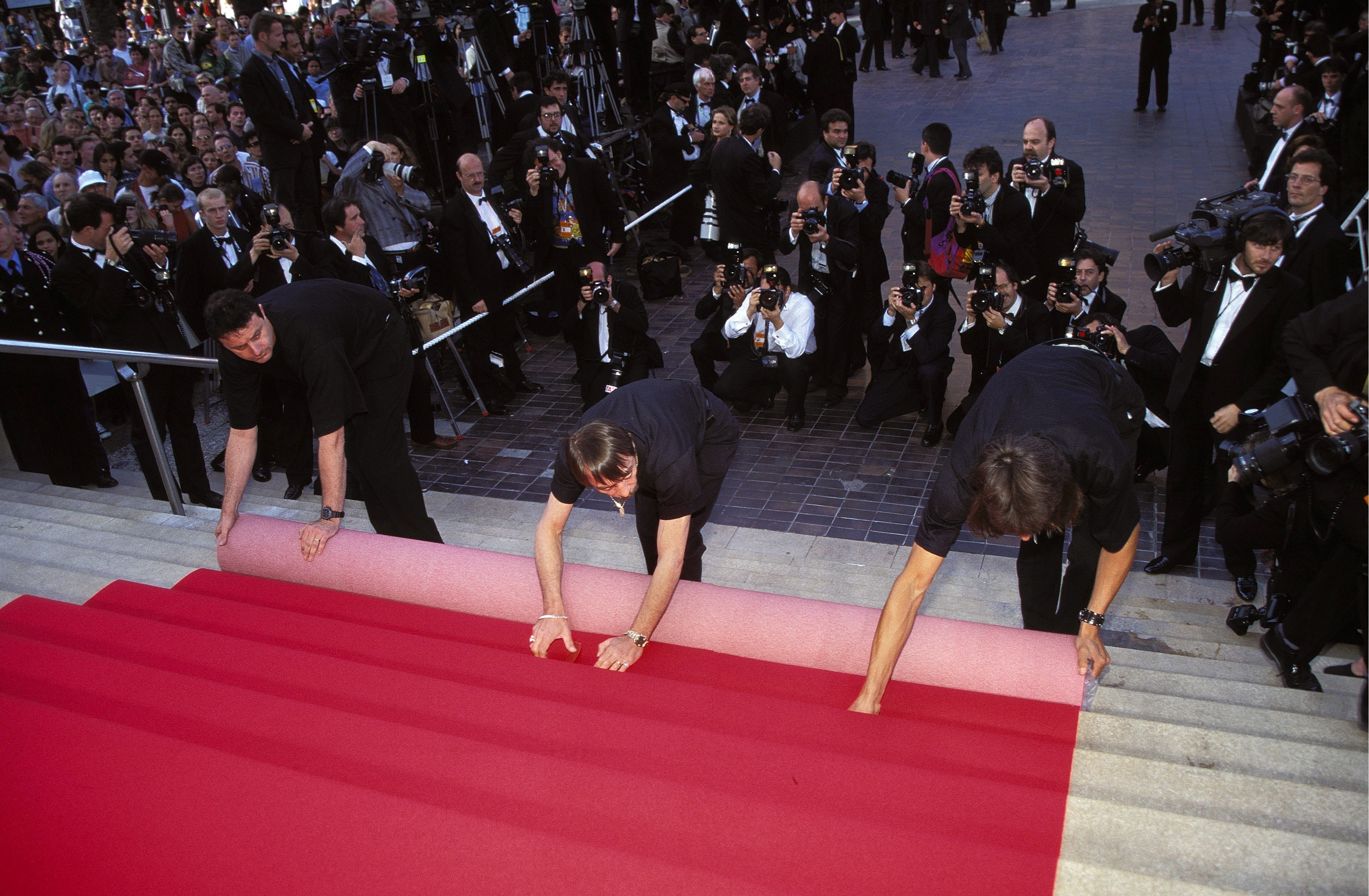 1995 Cannes Red Carpet Rollout
