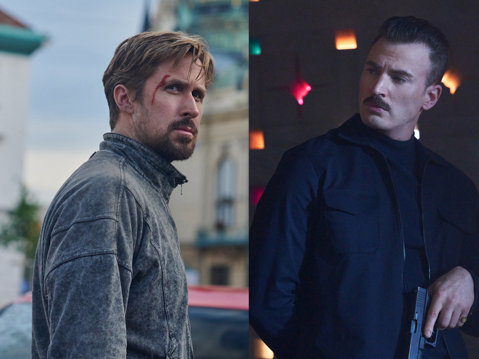 The Gray Man film details, Regé-Jean Page, Ryan Gosling, Chris Evans