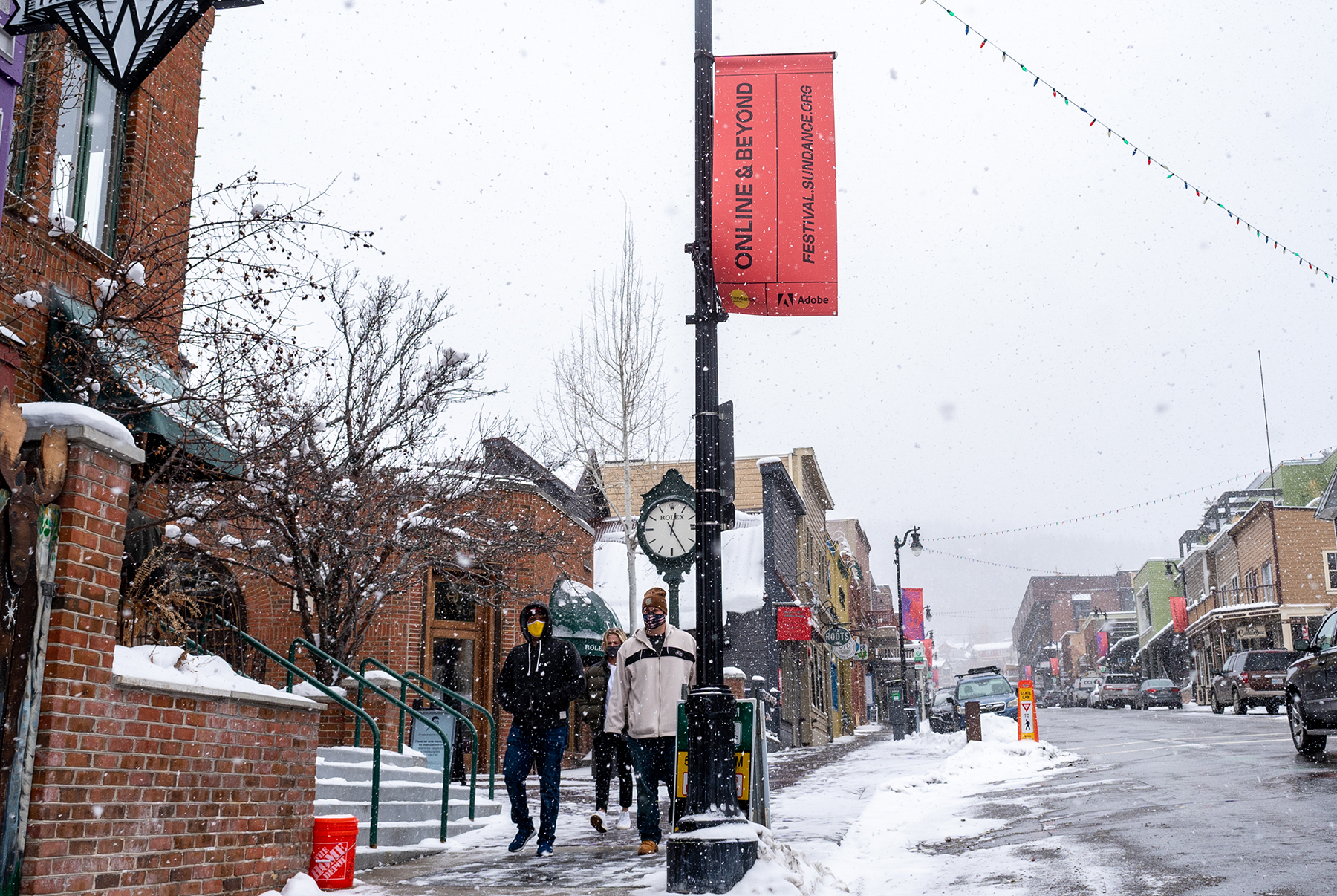 General Atmosphere Of Park City, Utah As The 2021 Sundance Film Festival Goes Virtual Due To The Coronavirus Pandemic