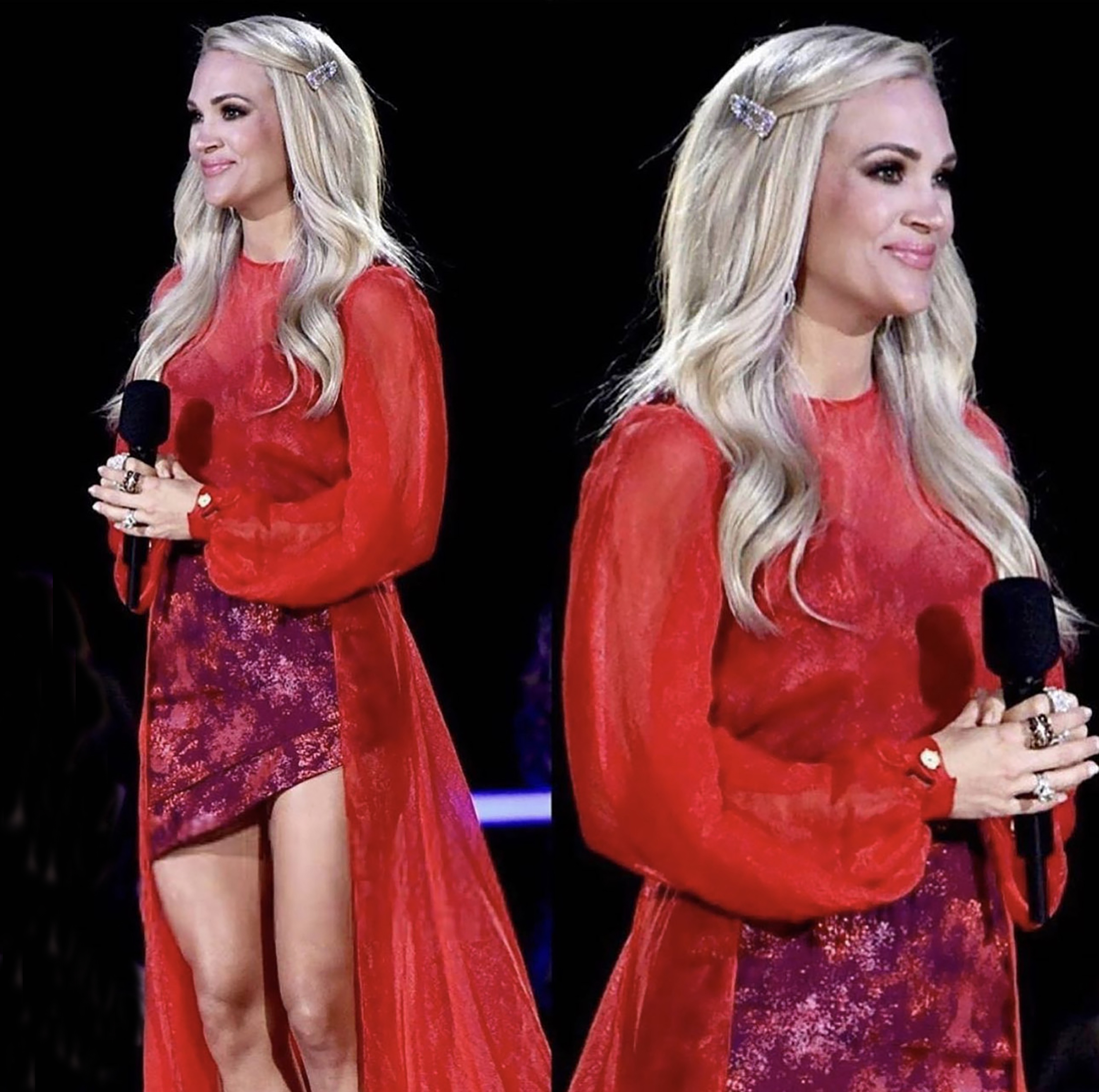 Carrie Underwood wearing Kenneth Barlis