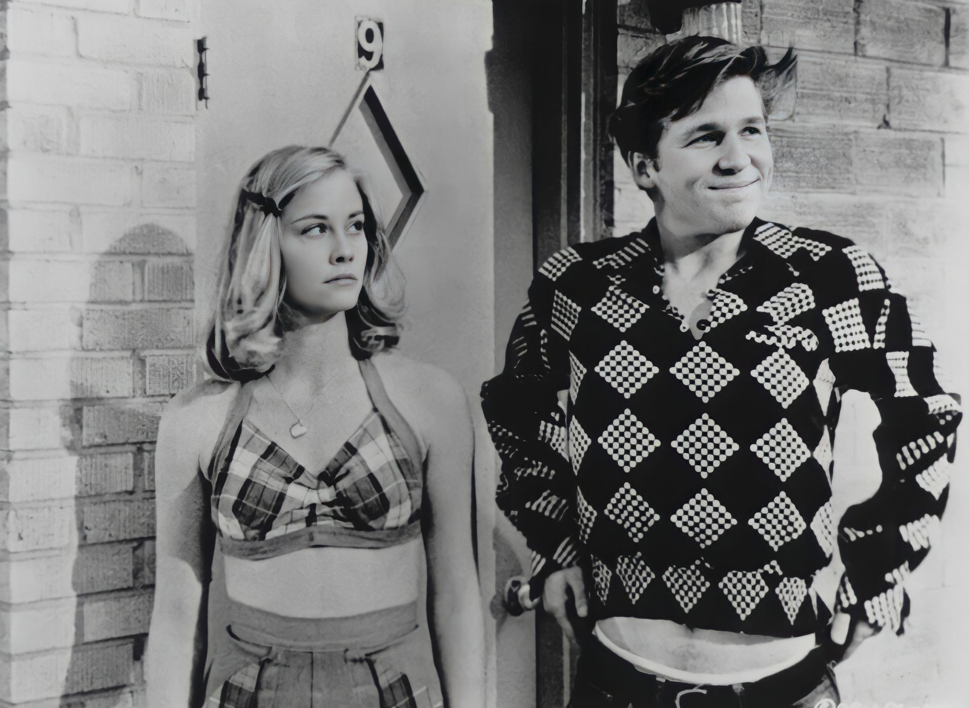 Cybill Shepherd and Jeff Bridges in “The Last Picture Show”