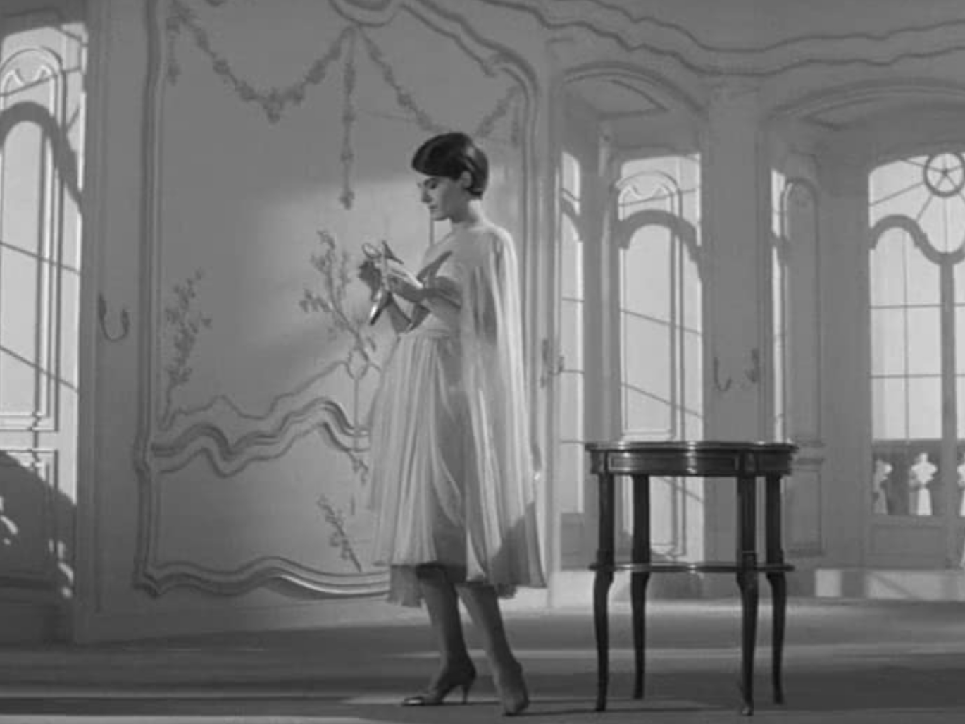 Delphine Seyrig in "Last Year at Marienbad" (1961)