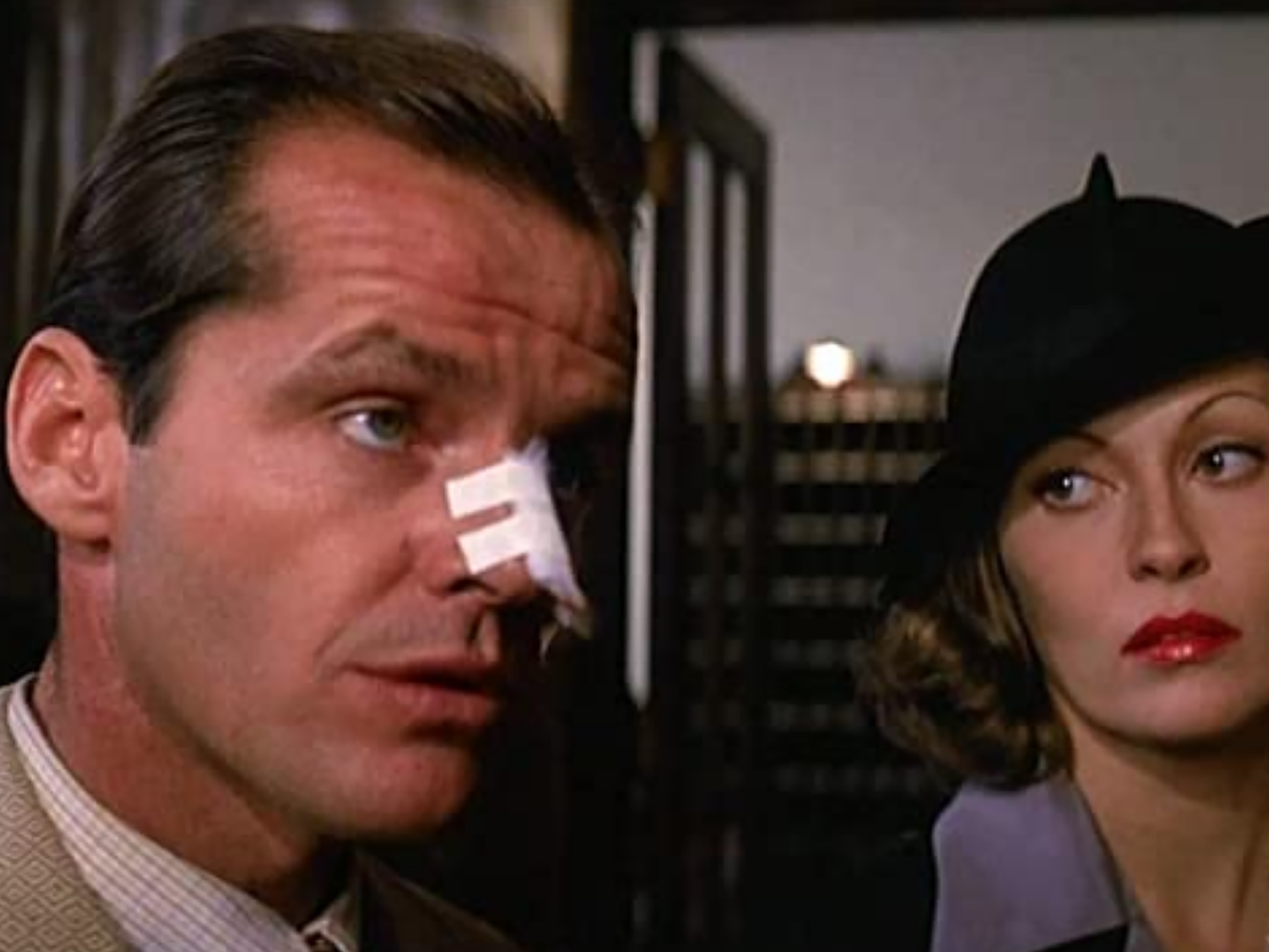 Jack Nicholson and Faye Dunaway in “Chinatown” (1974)