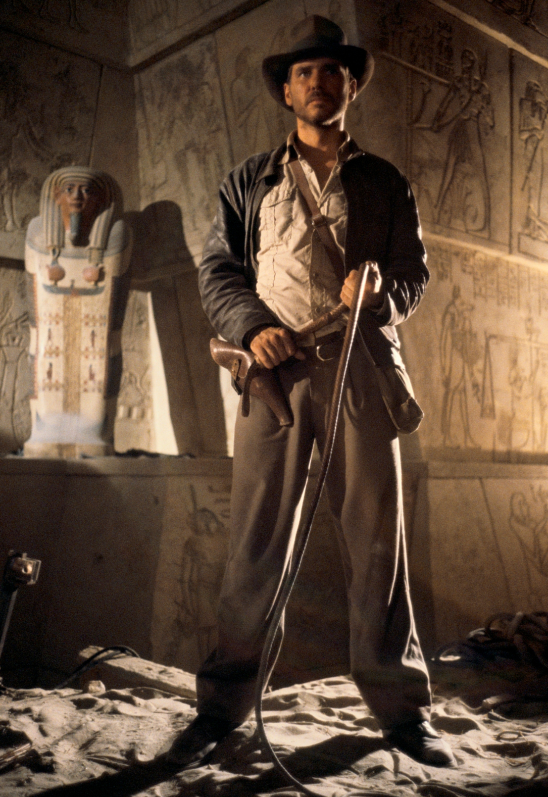 Harrison Ford in Indiana Jones and the “Raiders of the Lost Ark” (1981)