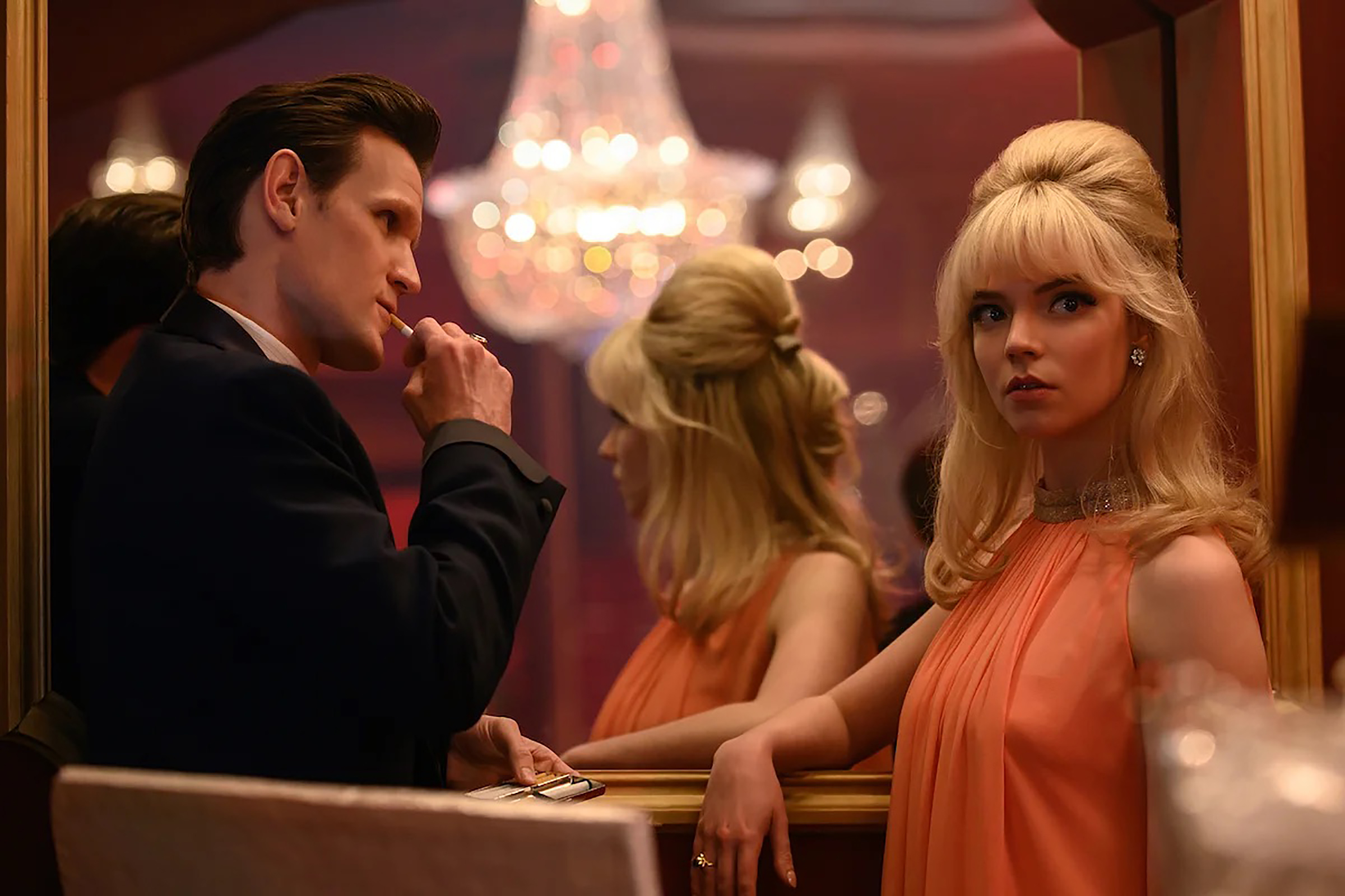 Anya Taylor-Joy and Matt Smith in "Last Night in Soho" (2021)