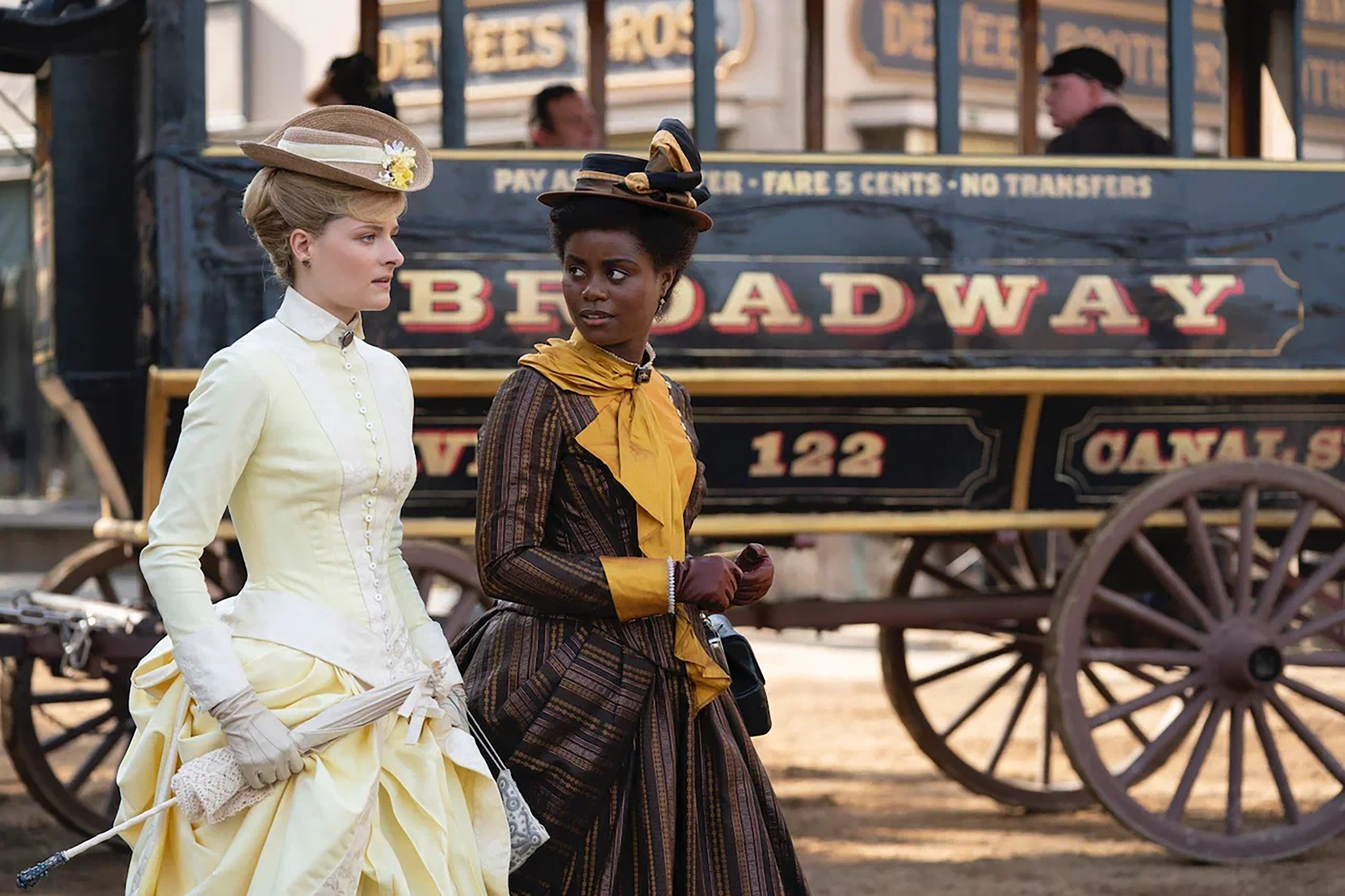 Marian Brook (Louisa Jacobson) and Peggy Scott (Denée Benton) 