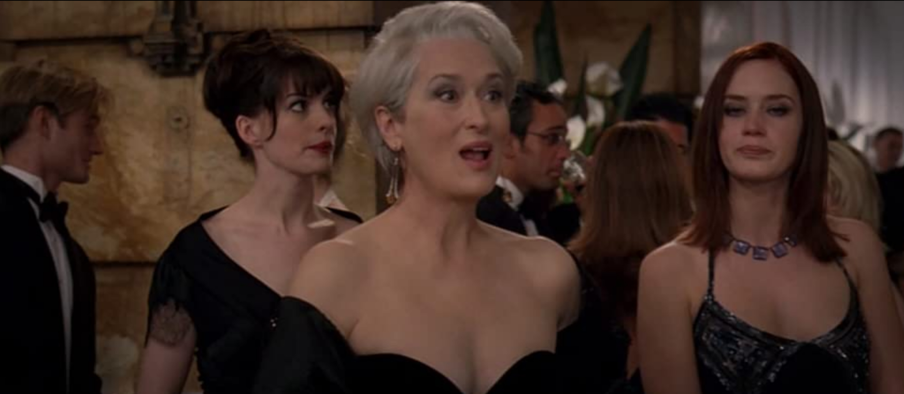 Meryl Streep, Anne Hathaway, and Emily Blunt in “The Devil Wears Prada” (2006)