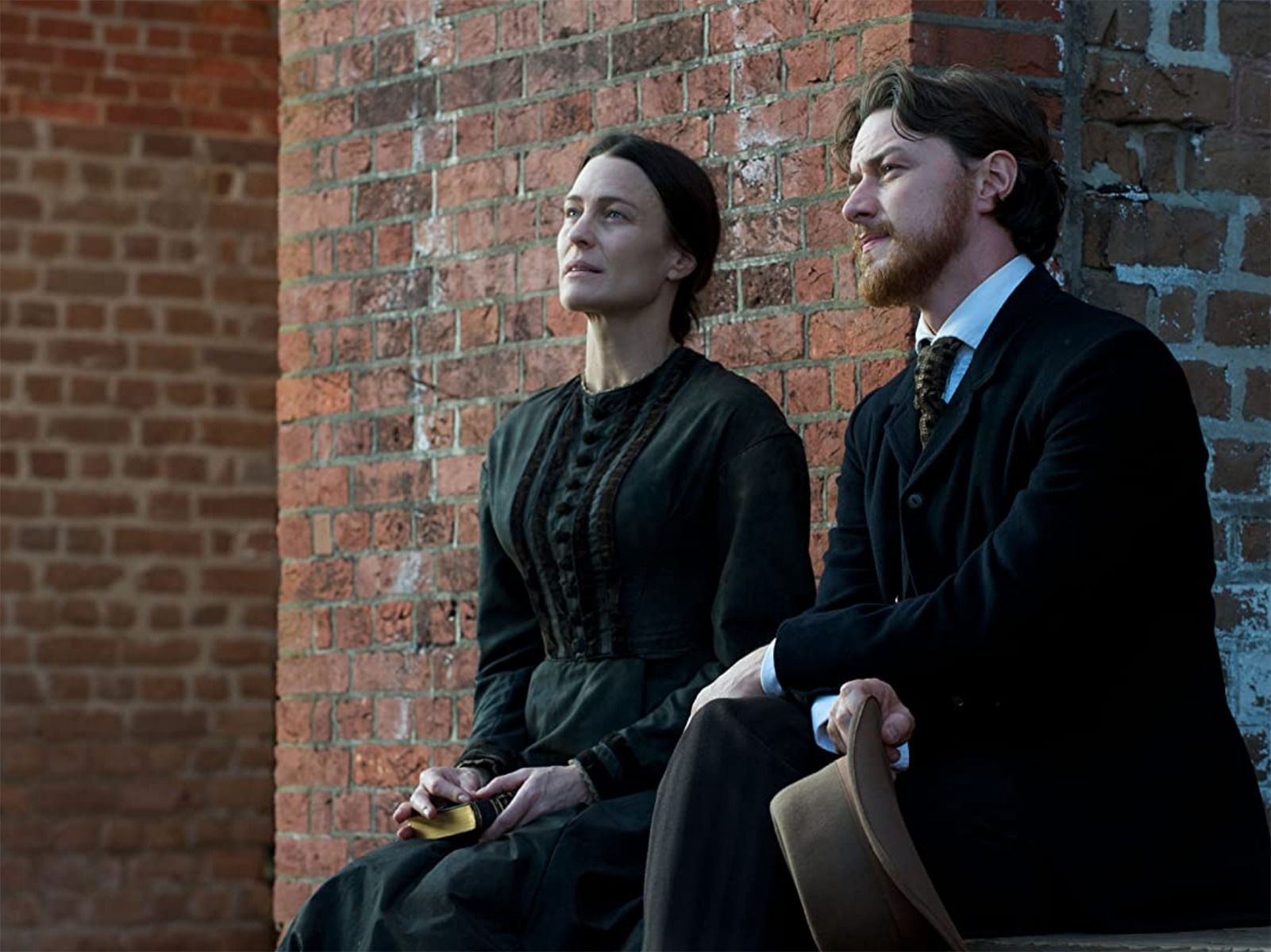 Robin Wright and James McAvoy in “The Conspirator” (2010)