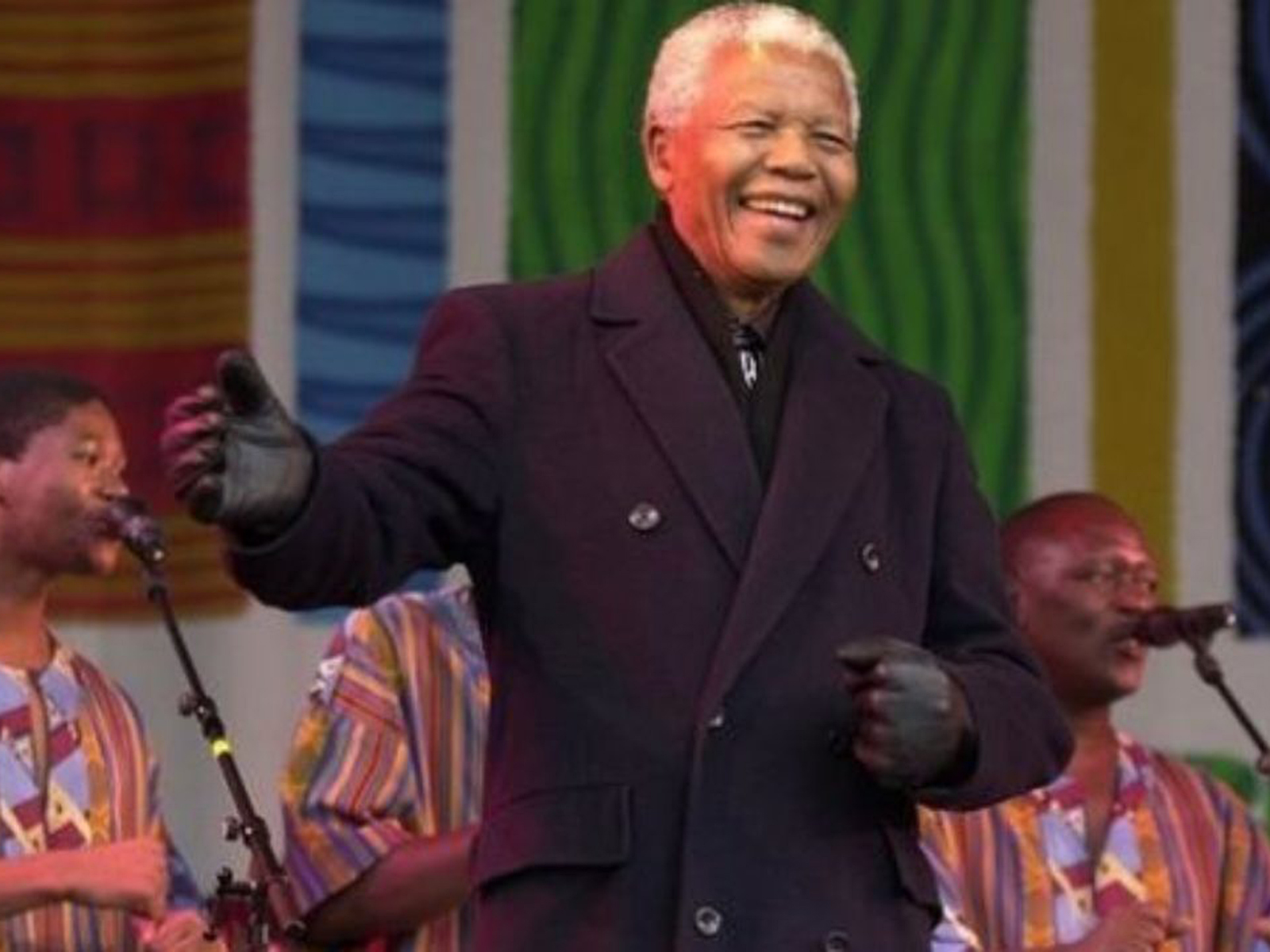 Nelson Mandela in “Music for Mandela” (2013)