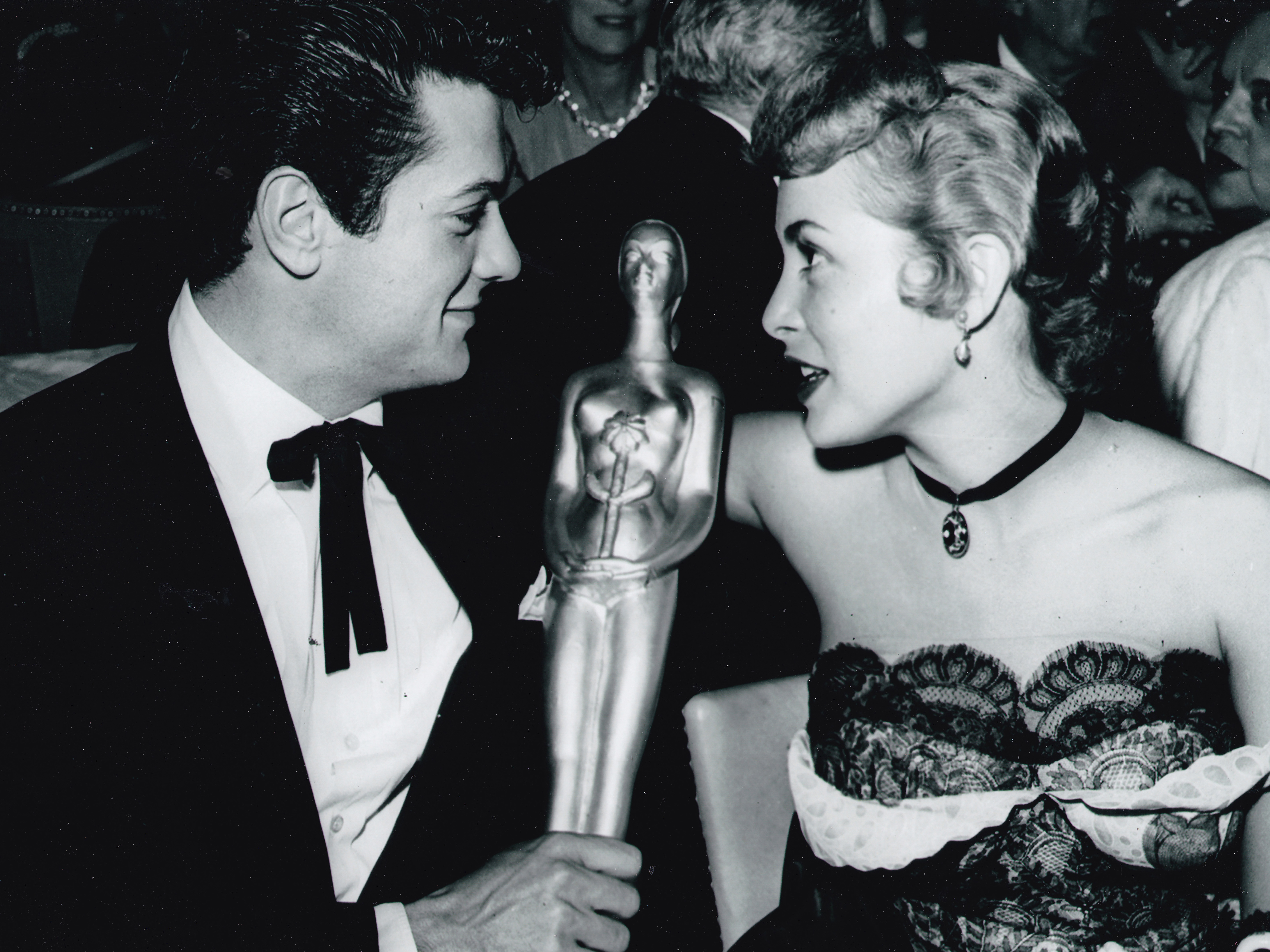 Tony Curtis and Janet Leigh
