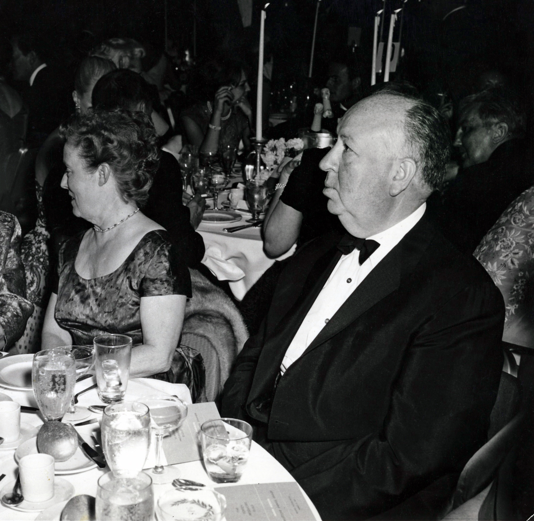 Alfred Hitchcock, wife Alma