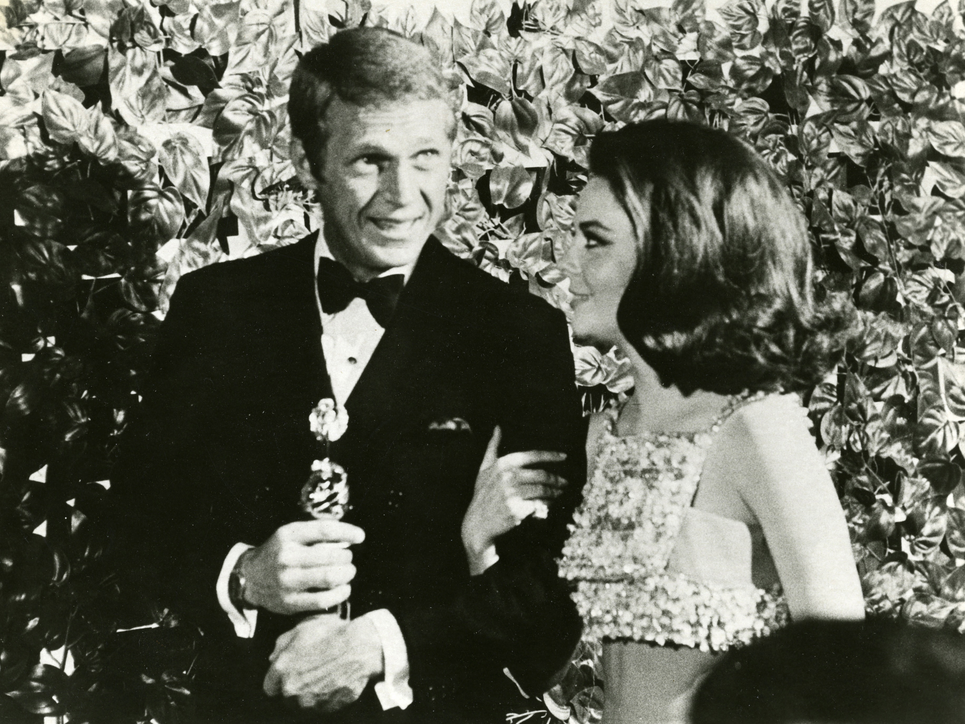 Steve McQueen and Natalie Wood