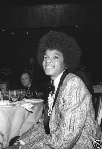 Michael Jackson at the 1973 Golden Globes