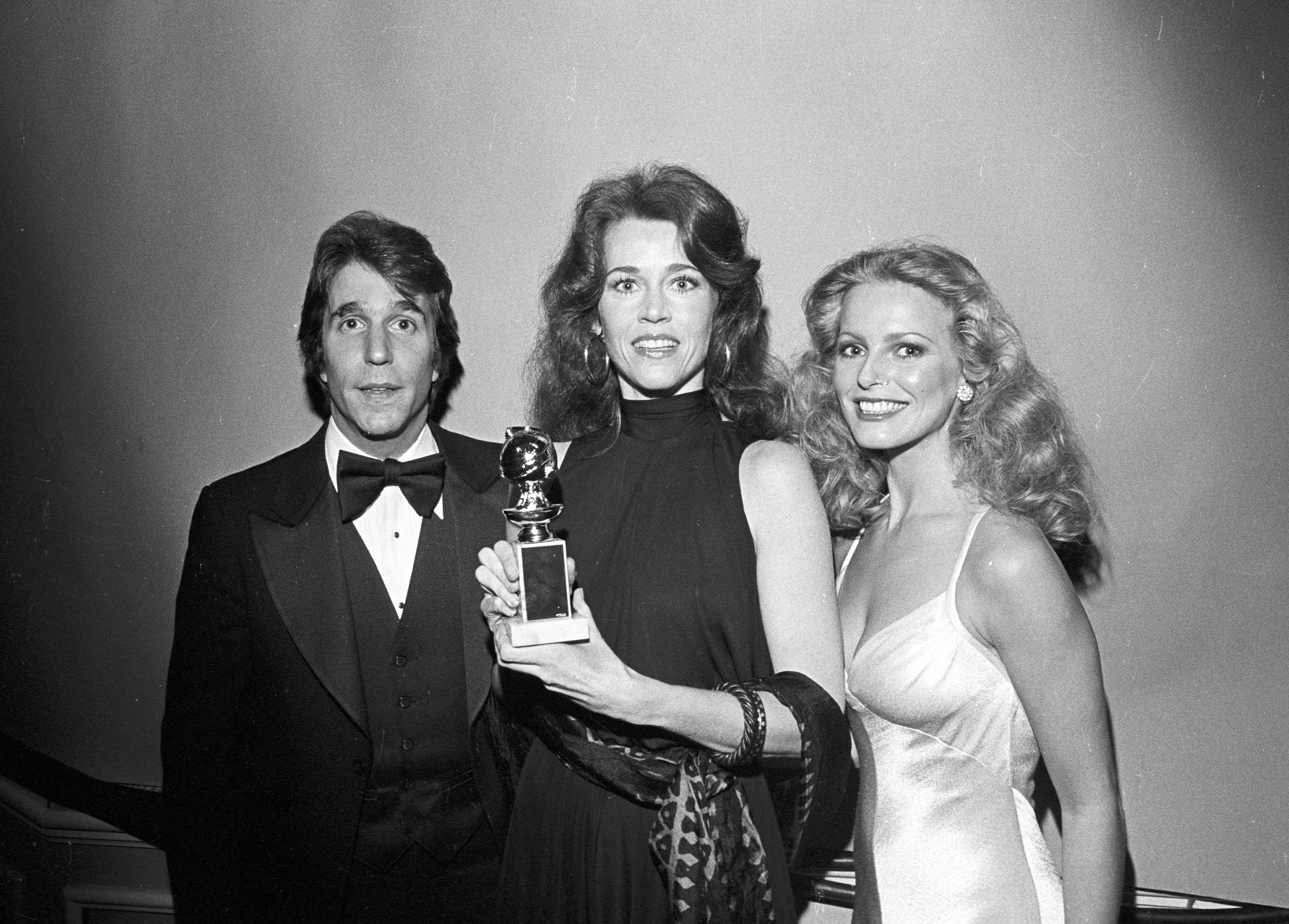 Henry Winkler, Jane Fonda, Cheryl Ladd