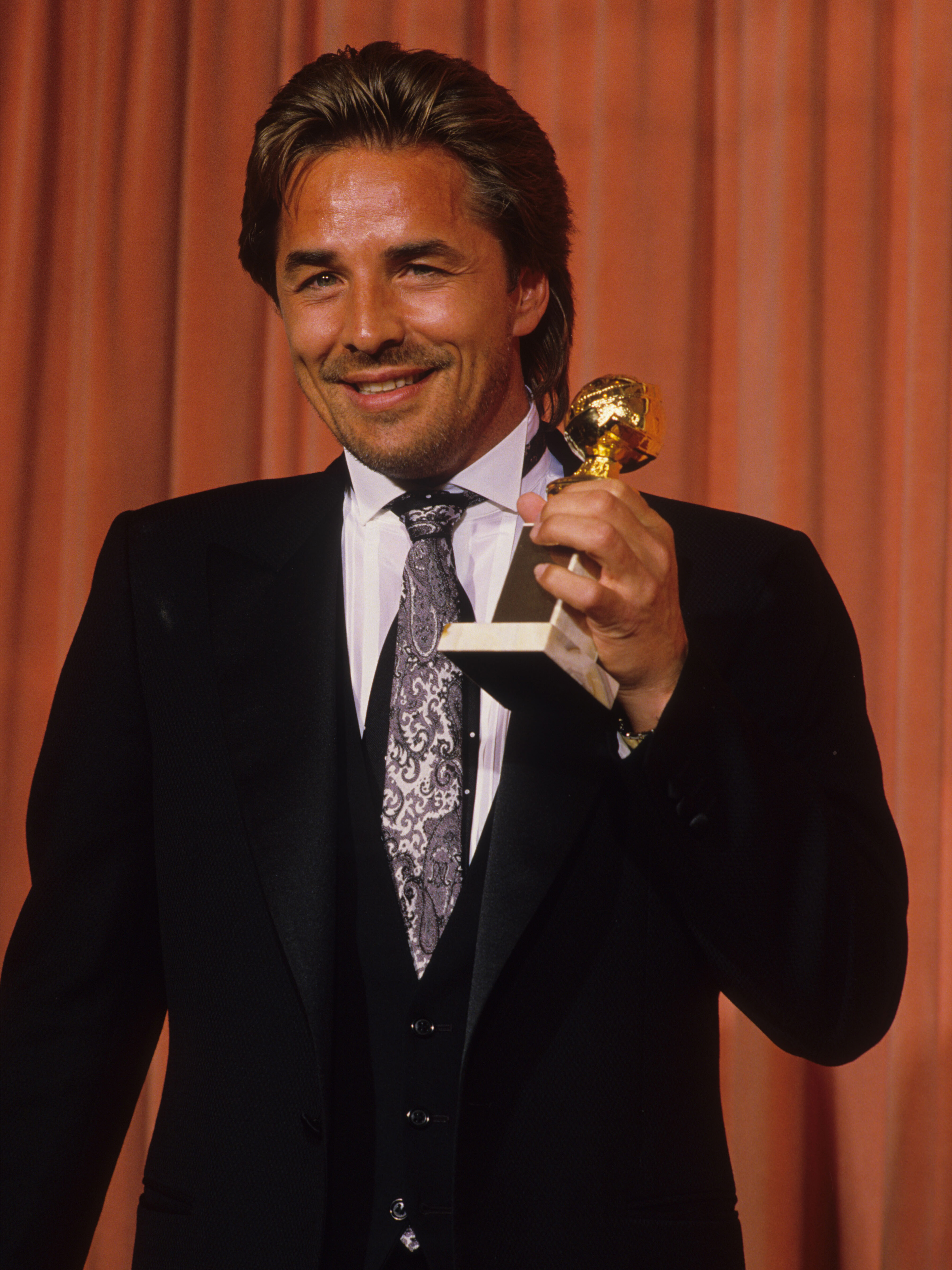 1986 Don Johnson, 43rd Golden Globes