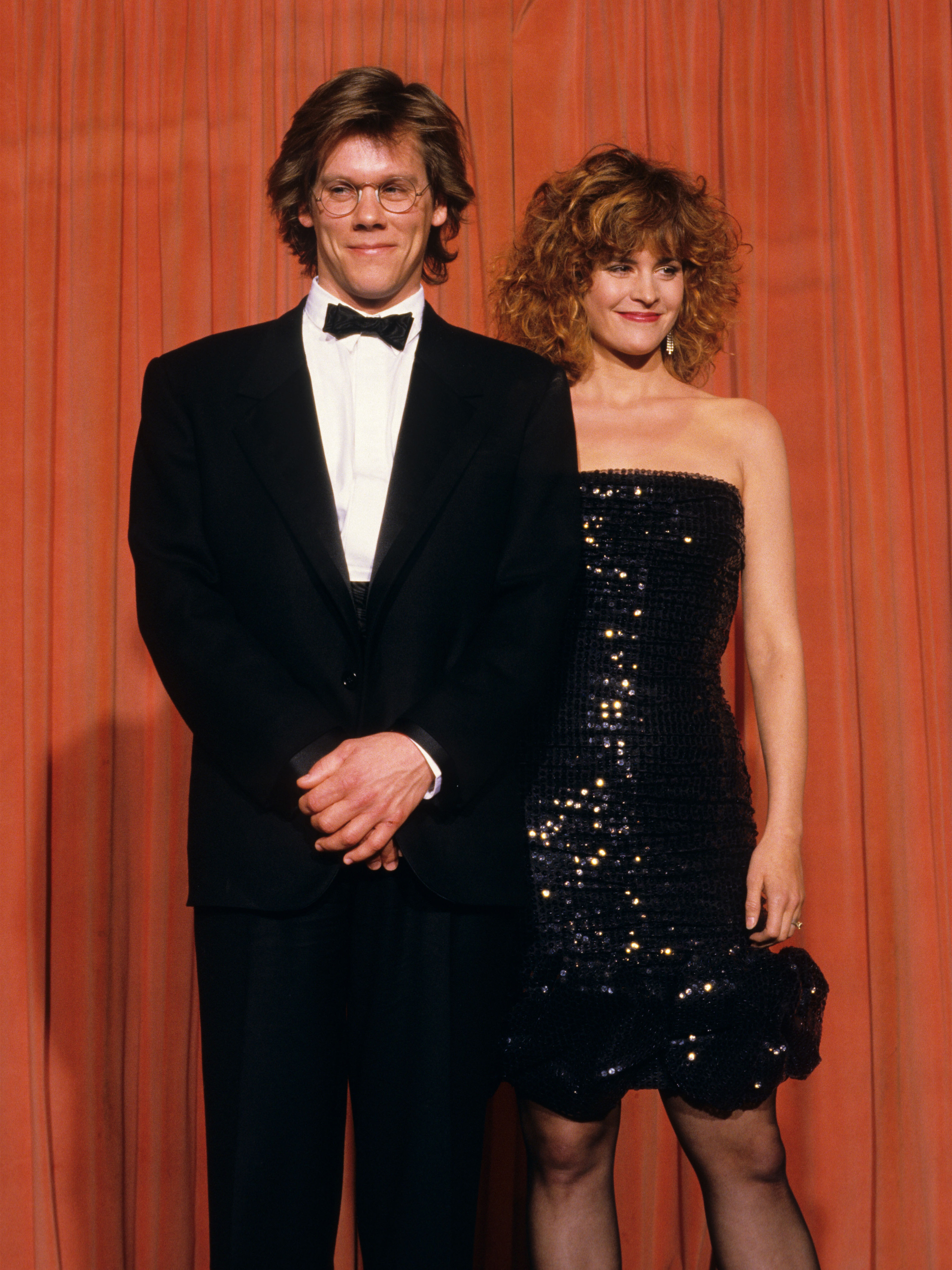 1988 Kevin Bacon and Ally Sheedy, 45th Golden Globes