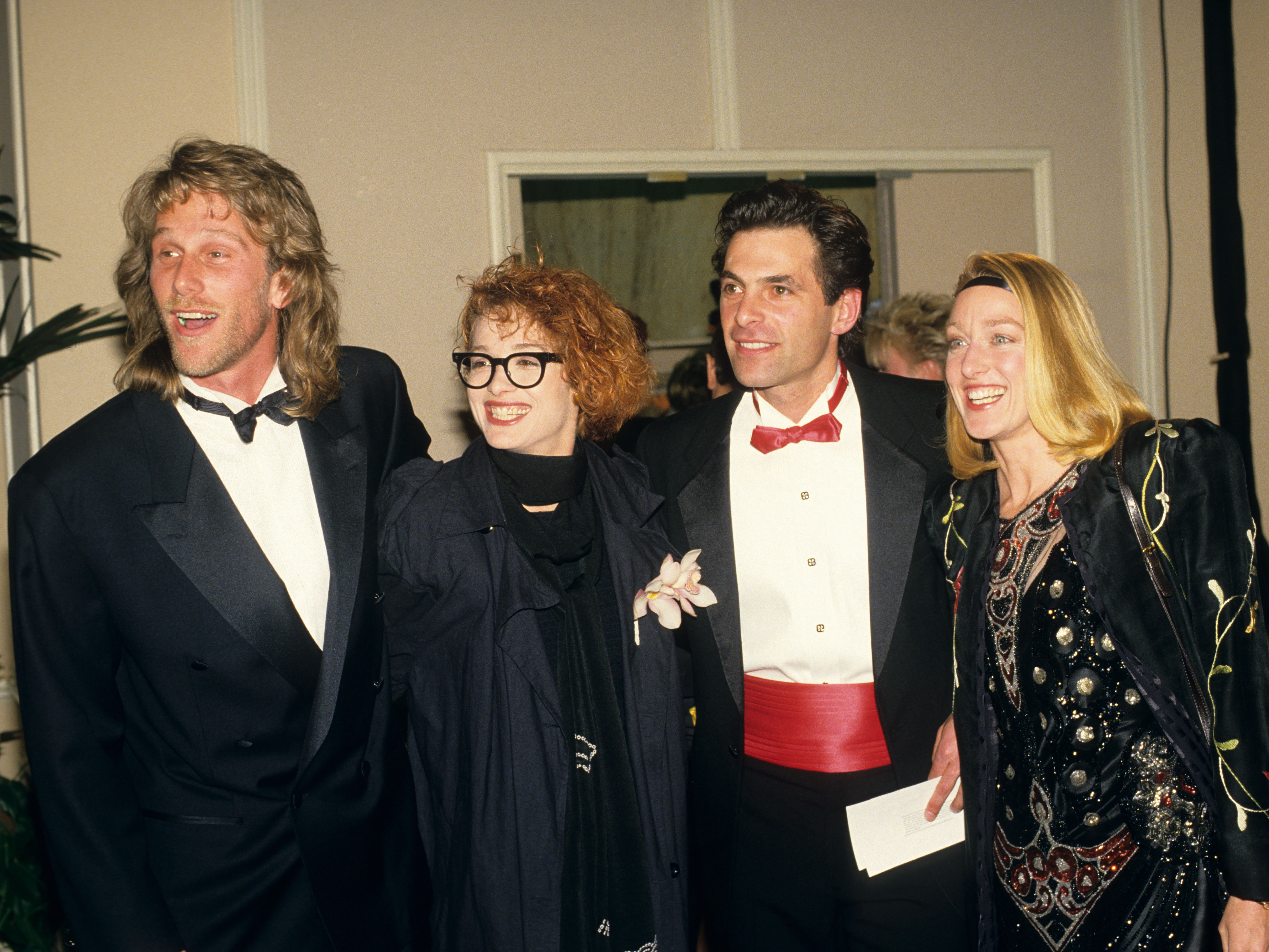 1988 Peter Horton, Melanie Mayron, Ken Olin and, Patricia Wettig, 45th Golden Globes