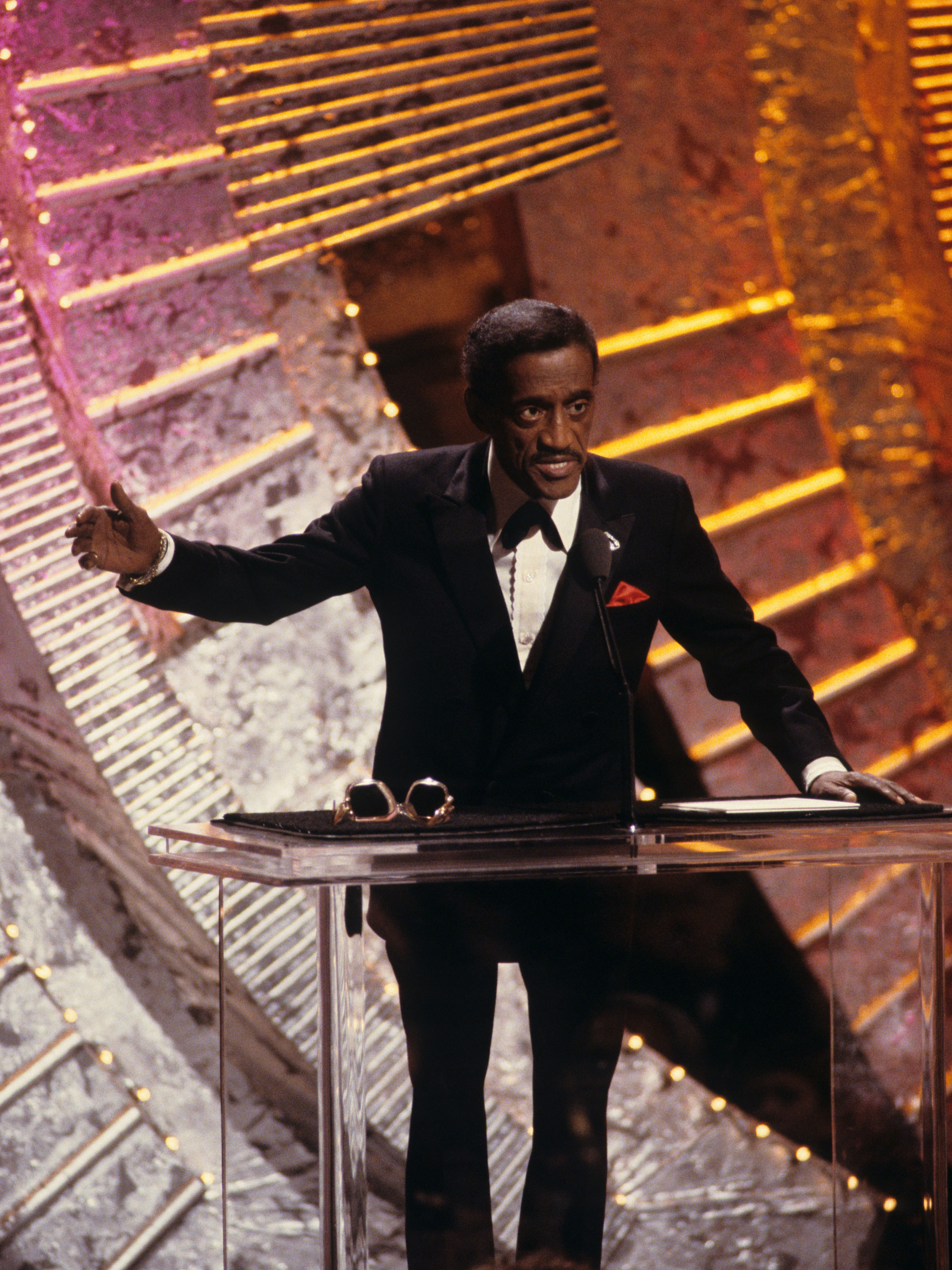 1988 Sammy Davis Jr, 45th Golden Globes
