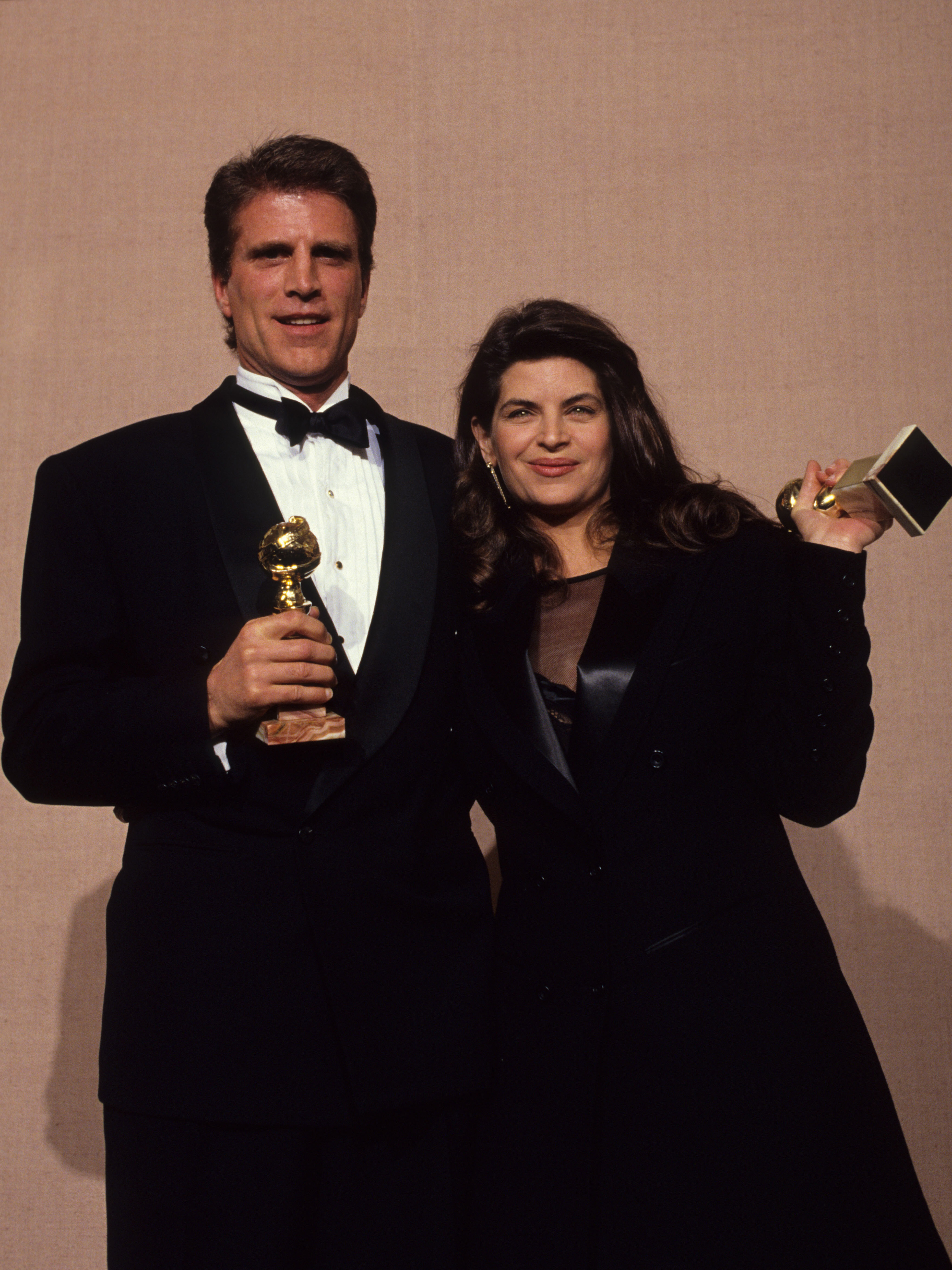 1991 Ted Danson and Kirstie Alley, 48th Golden Globes
