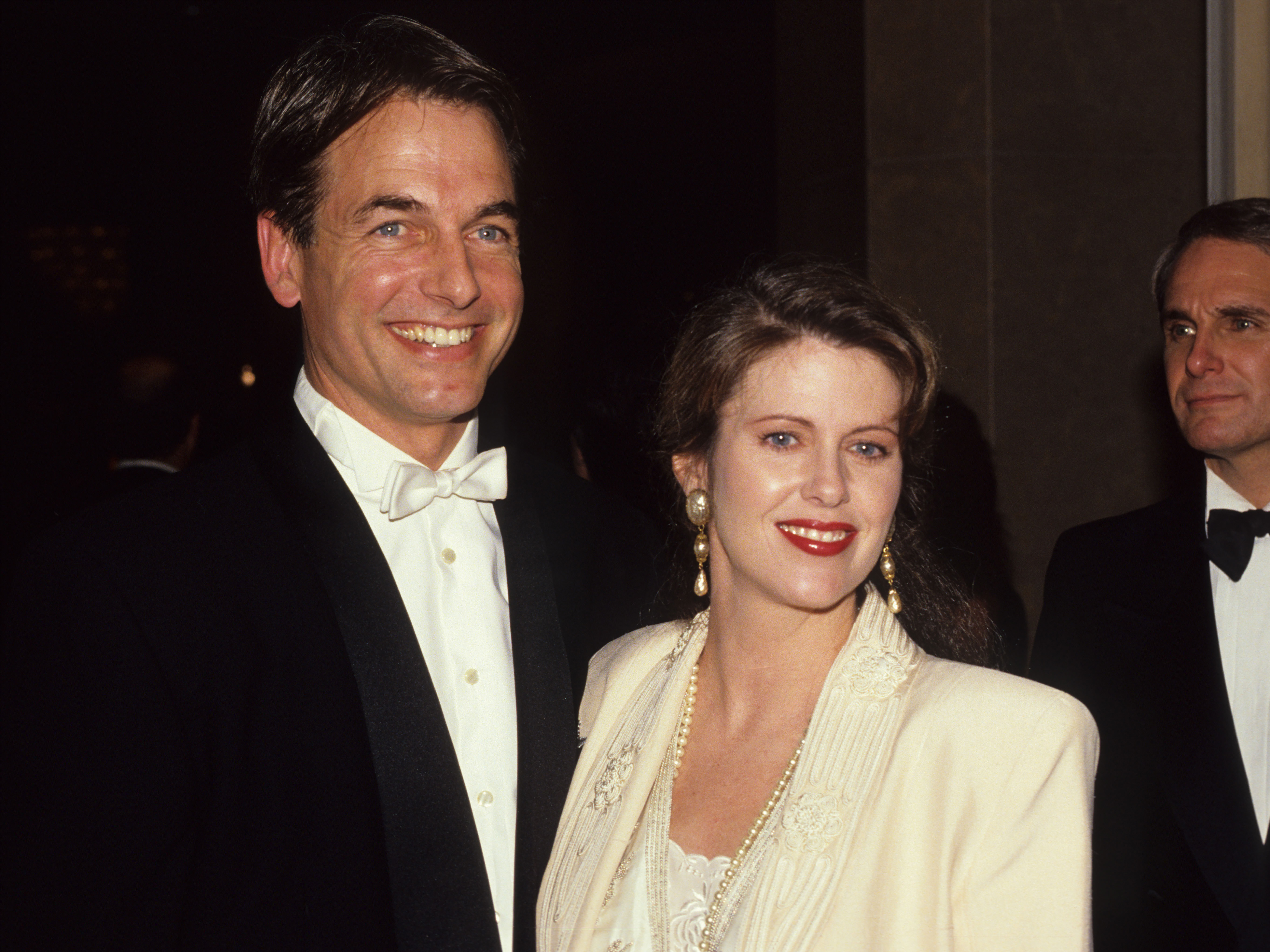 1992 Mark Harmon and Pam Dawber, 49th Golden Globes