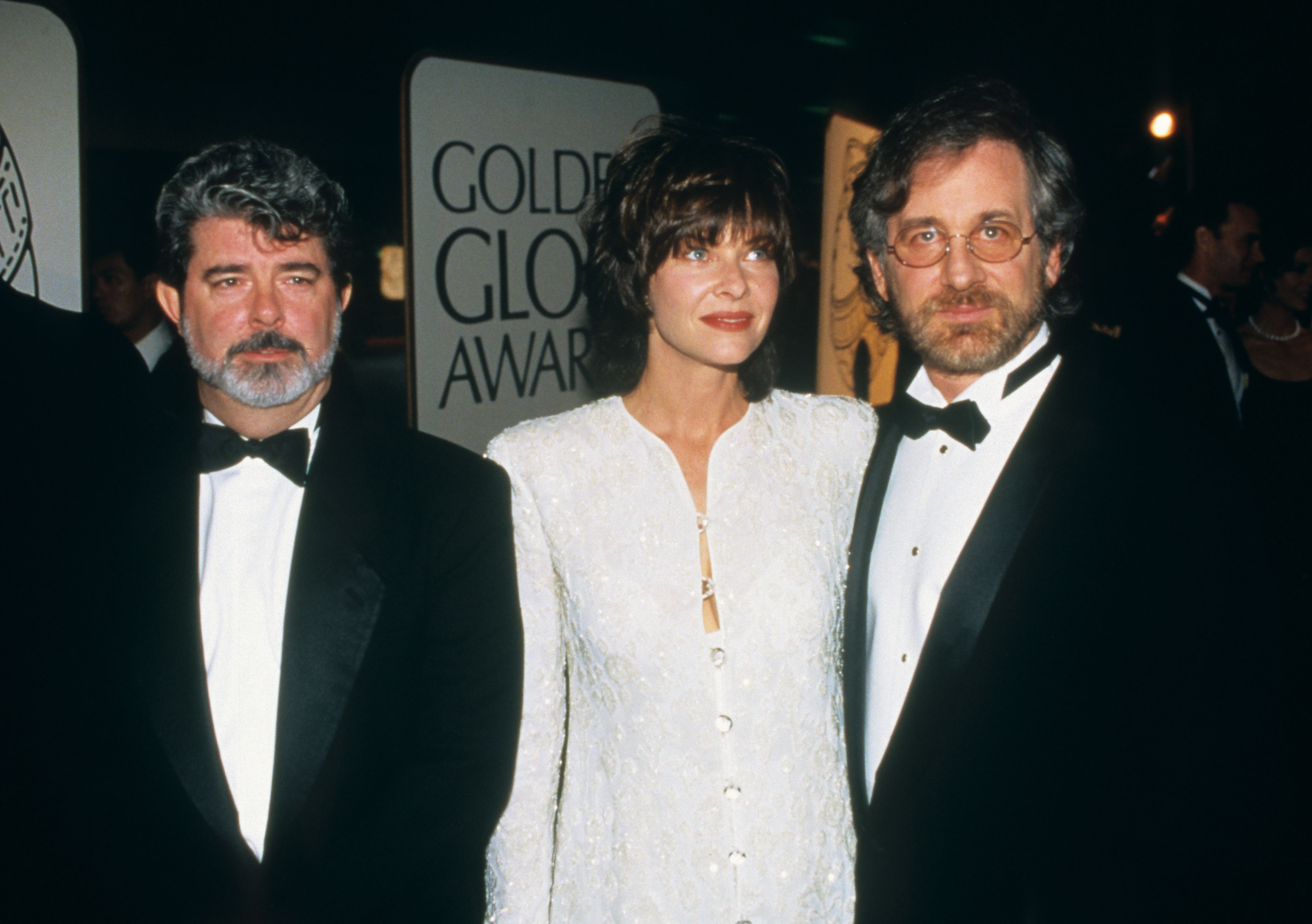 1994 George Lucas, Kate Capshaw and, Steven Spielberg, 51st Golden Globes