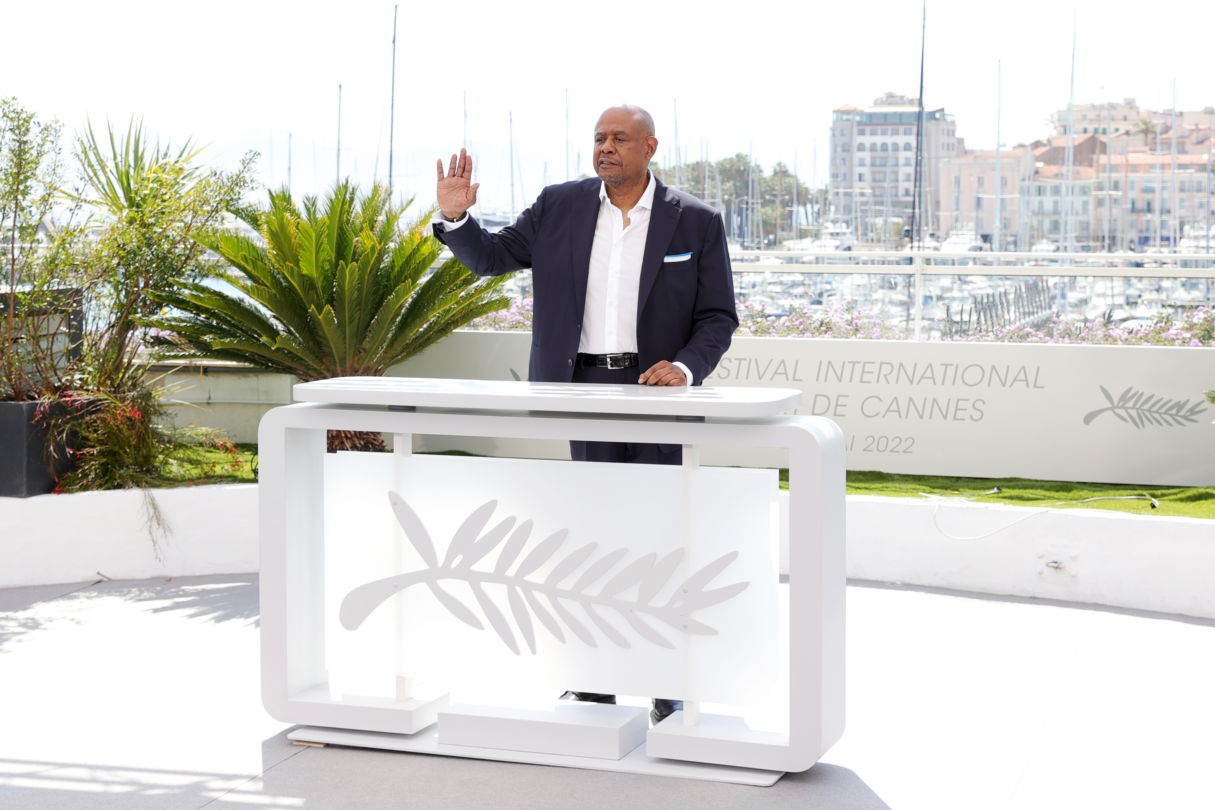 Forest Whitaker Receives The Honorary Palme d'Or  - Photocall - The 75th Annual Cannes Film Festival