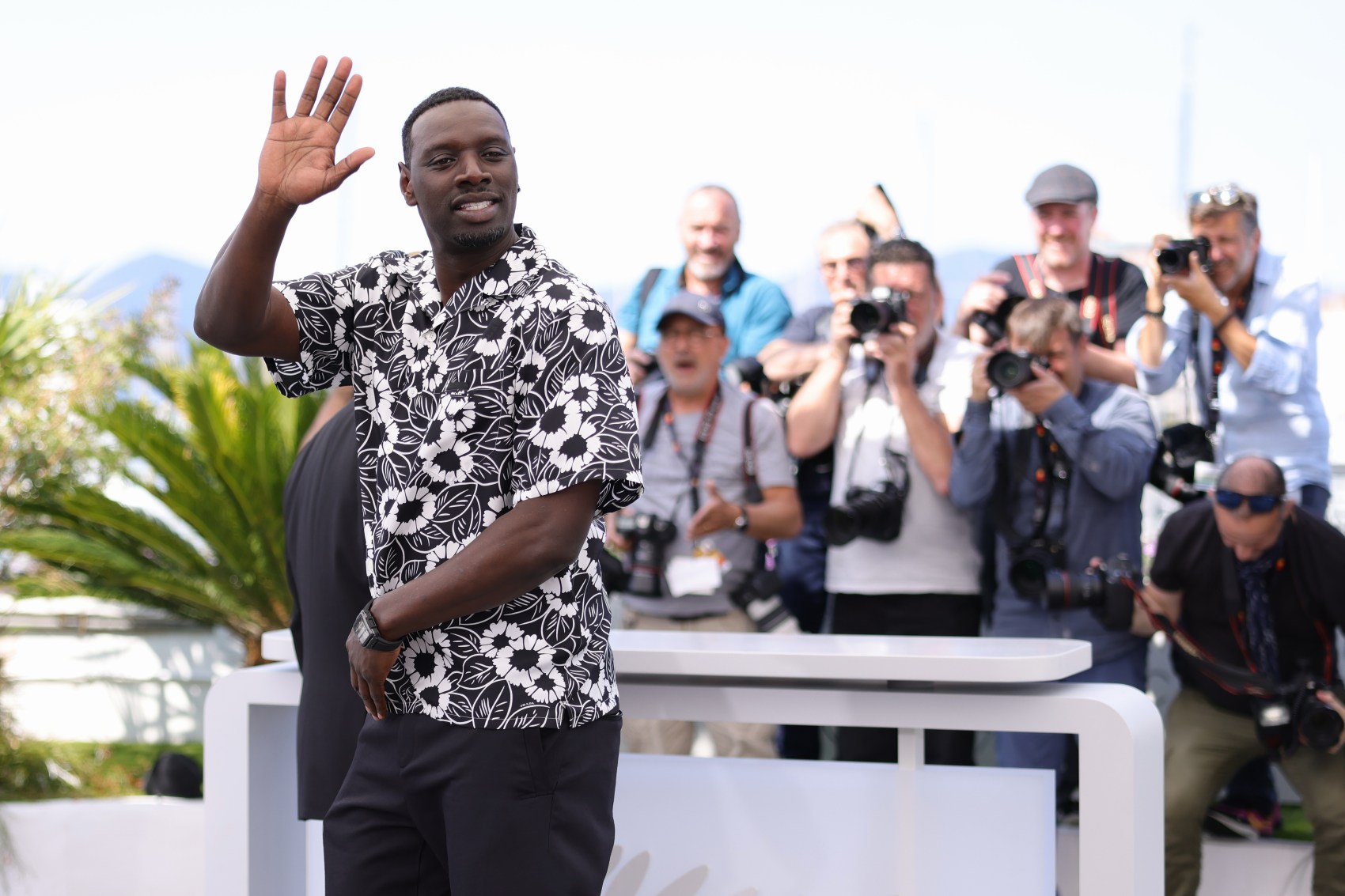 "Tirailleurs" (Father And Soldier) Photocall - The 75th Annual Cannes Film Festival