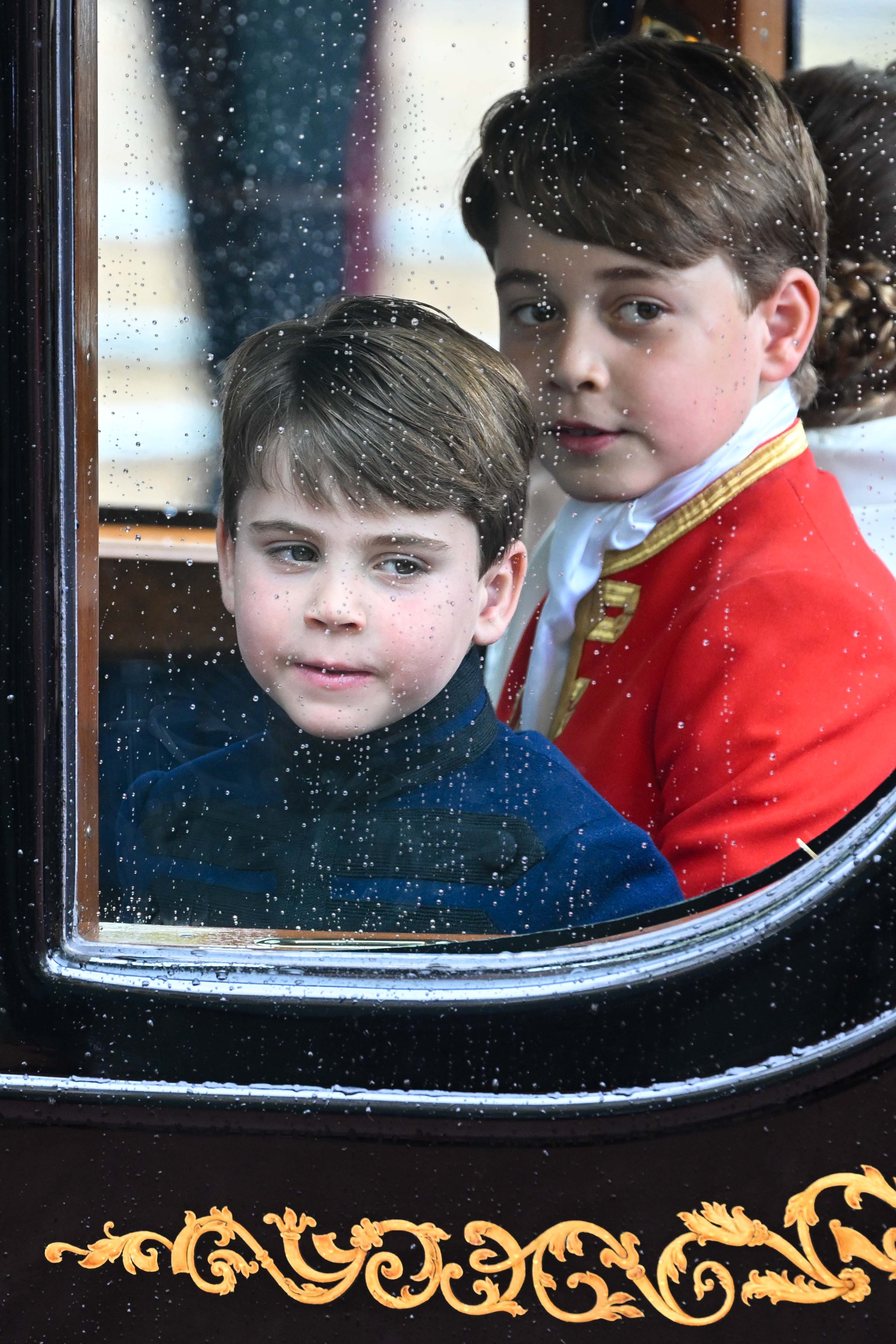 Prince George and Prince Louis