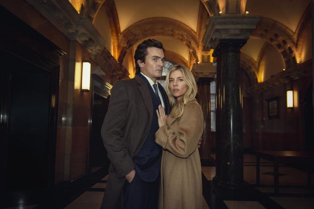 Sienna Miller and Rupert Friend 