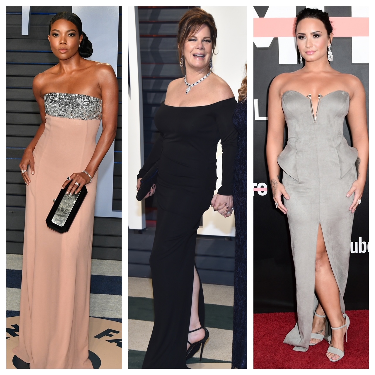 Gabrielle Union, Marcia Gay Harden, Demi Lovato