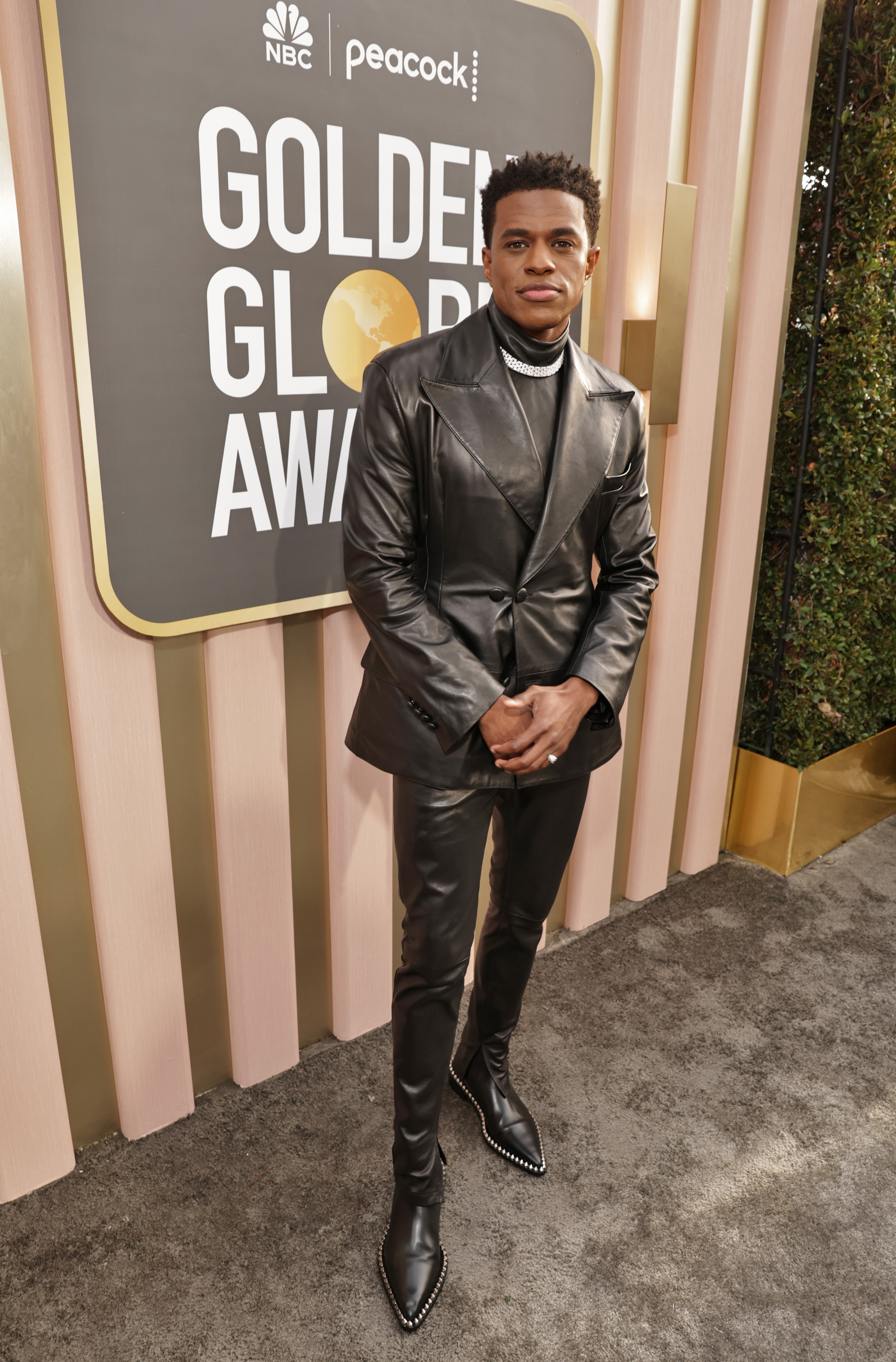 Cool Jeremy Pope - Golden Globes