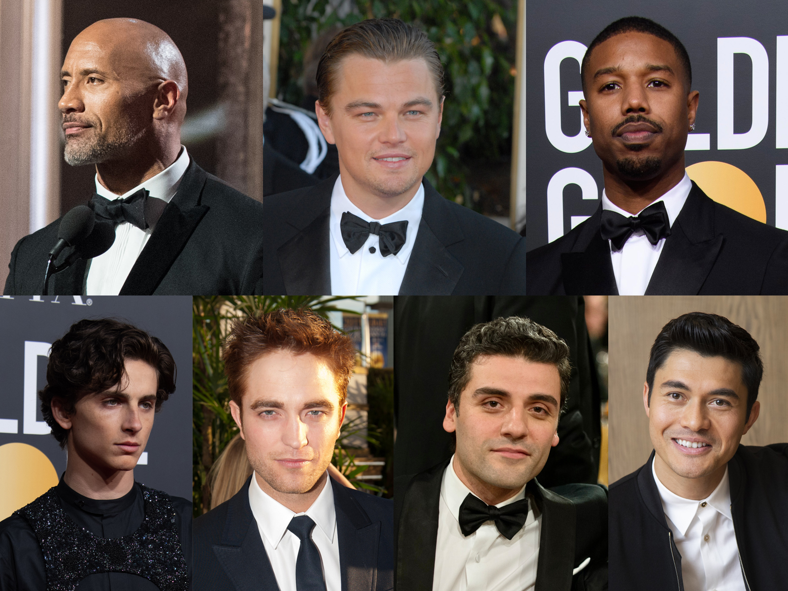 Dwayne Johnson, Leonardo DiCaprio, Michael B. Jordan, Timothée Chalamet, Robert Pattinson, Oscar Isaac, Henry Golding