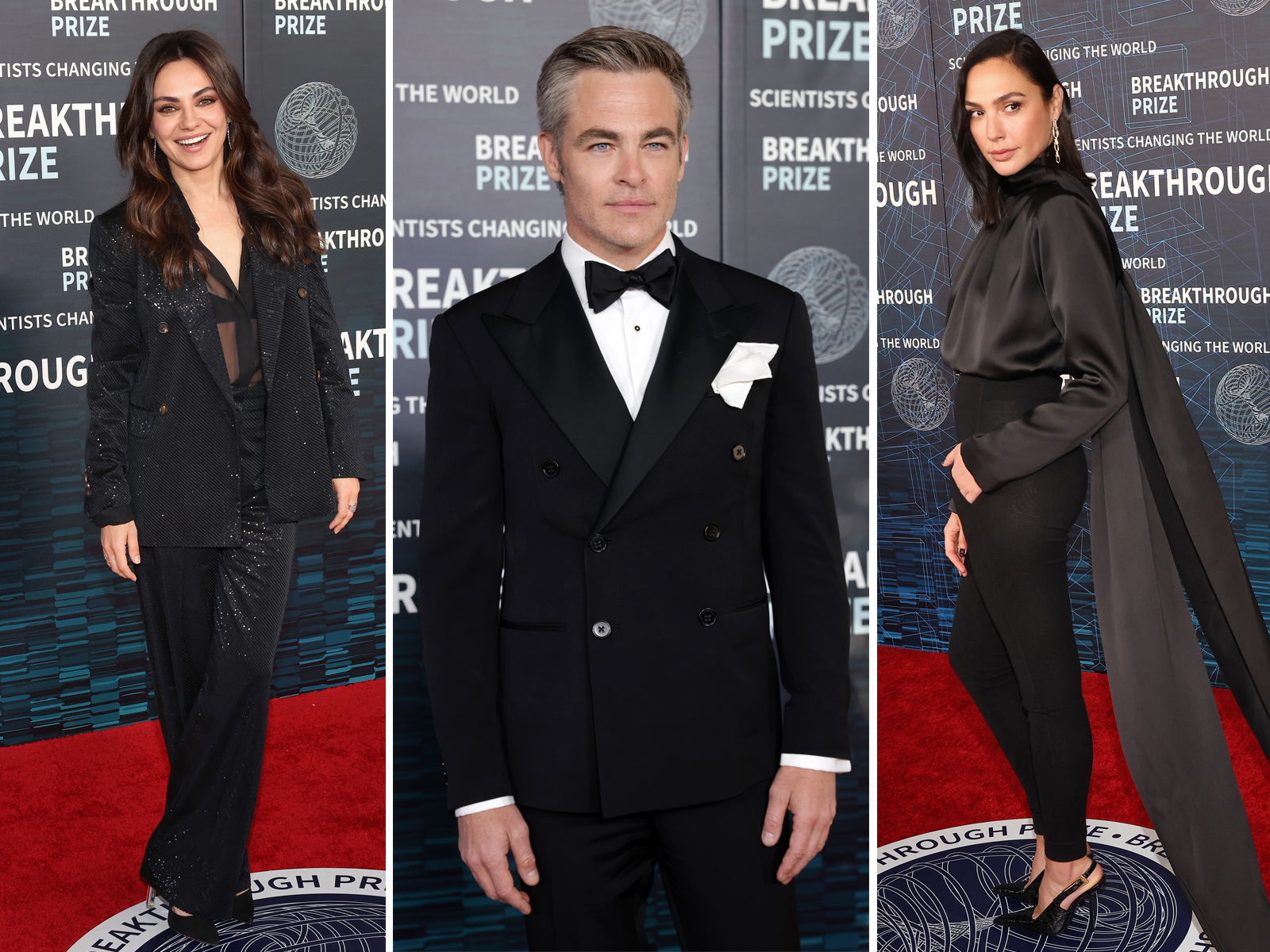 Mila Kunis, Chris Pine, Gal Gadot