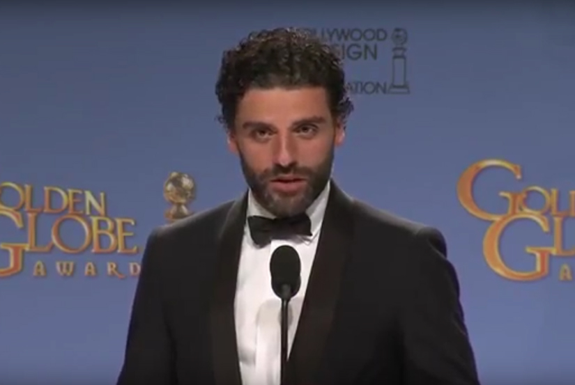 Oscar Isaac Best Actor Limited Series or TV Movie Winner Golden