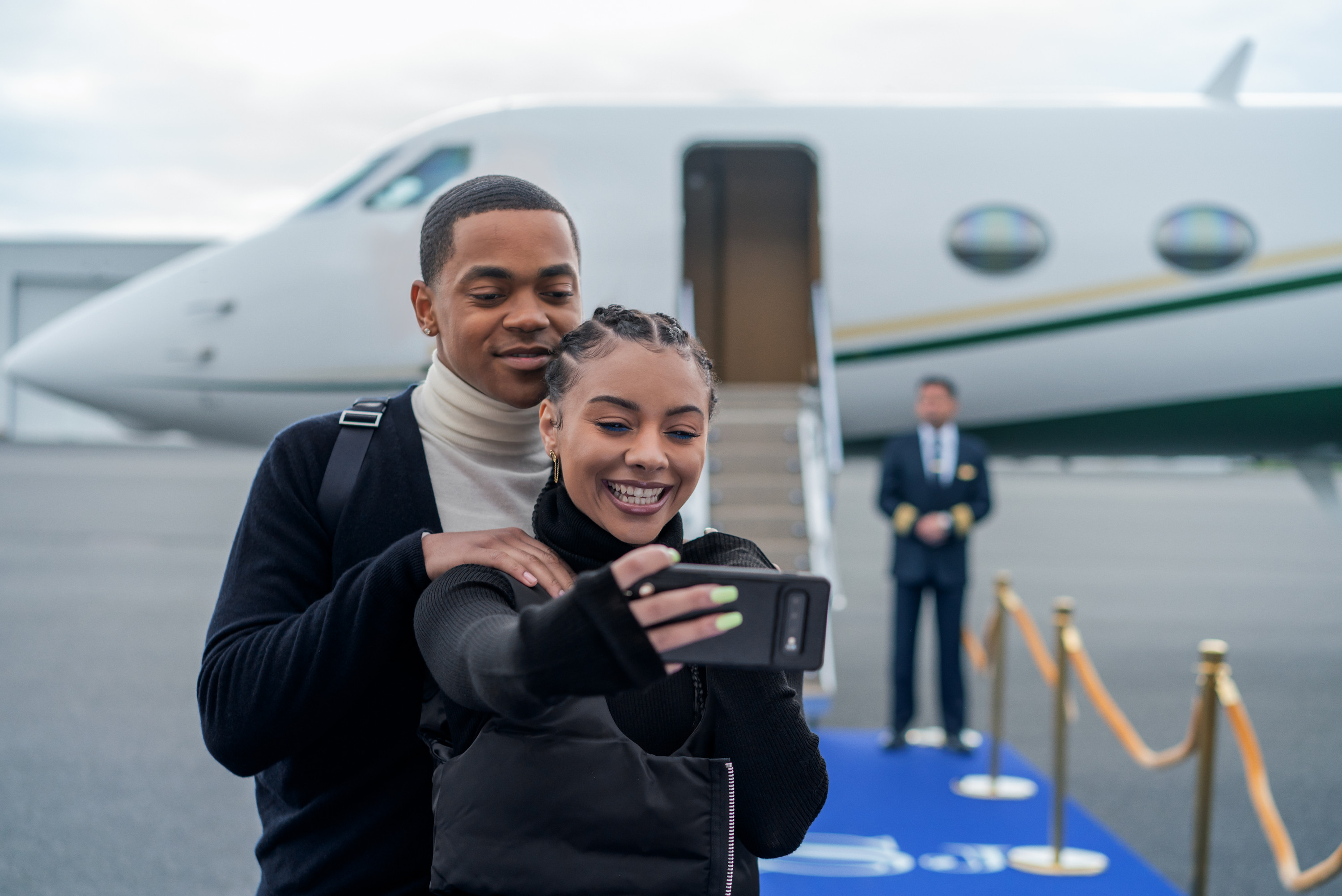 PB II: Ghost Episode 305, No More Second Chances Left to Right: Michael Rainey Jr. (“Tariq St. Patrick”) and Alix Lapri (“Effie Morales”)